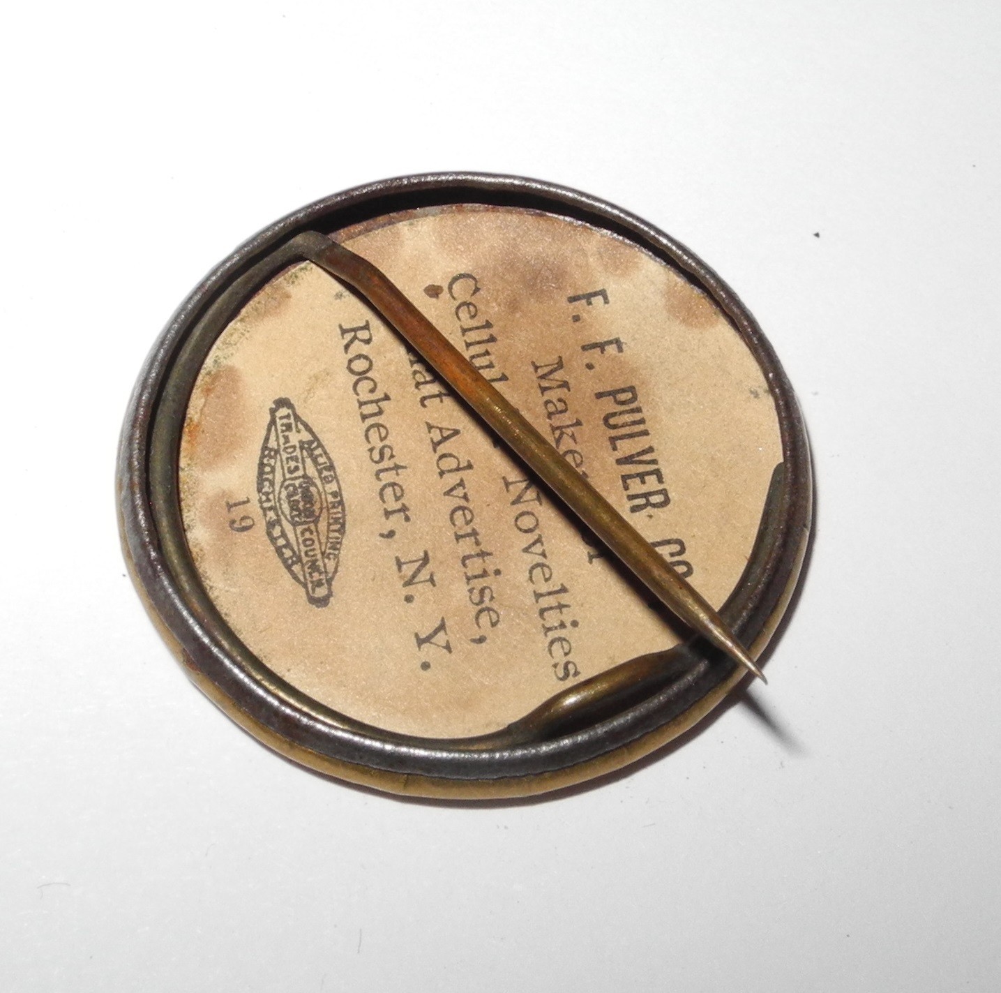 1904 TEDDY ROOSEVELT Political Campaign President Election Button 1.25″ Pin