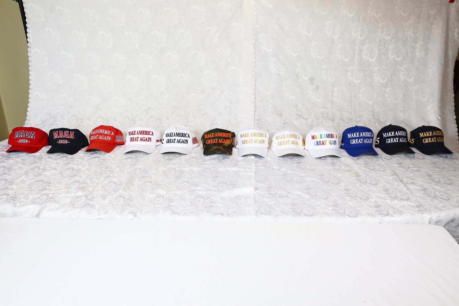 COMPLETE MAGA HAT COLLECTION DONALD TRUMP CALI FAME AUTHENTIC OFFICIAL 94 Styles