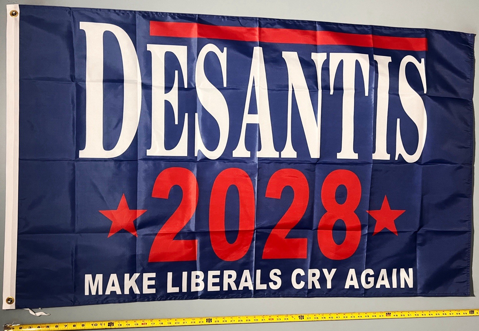 RON DESANTIS 2028 FLAG *FREE SHIP USA SELLER! Republican Vance USA Sign 3×5′