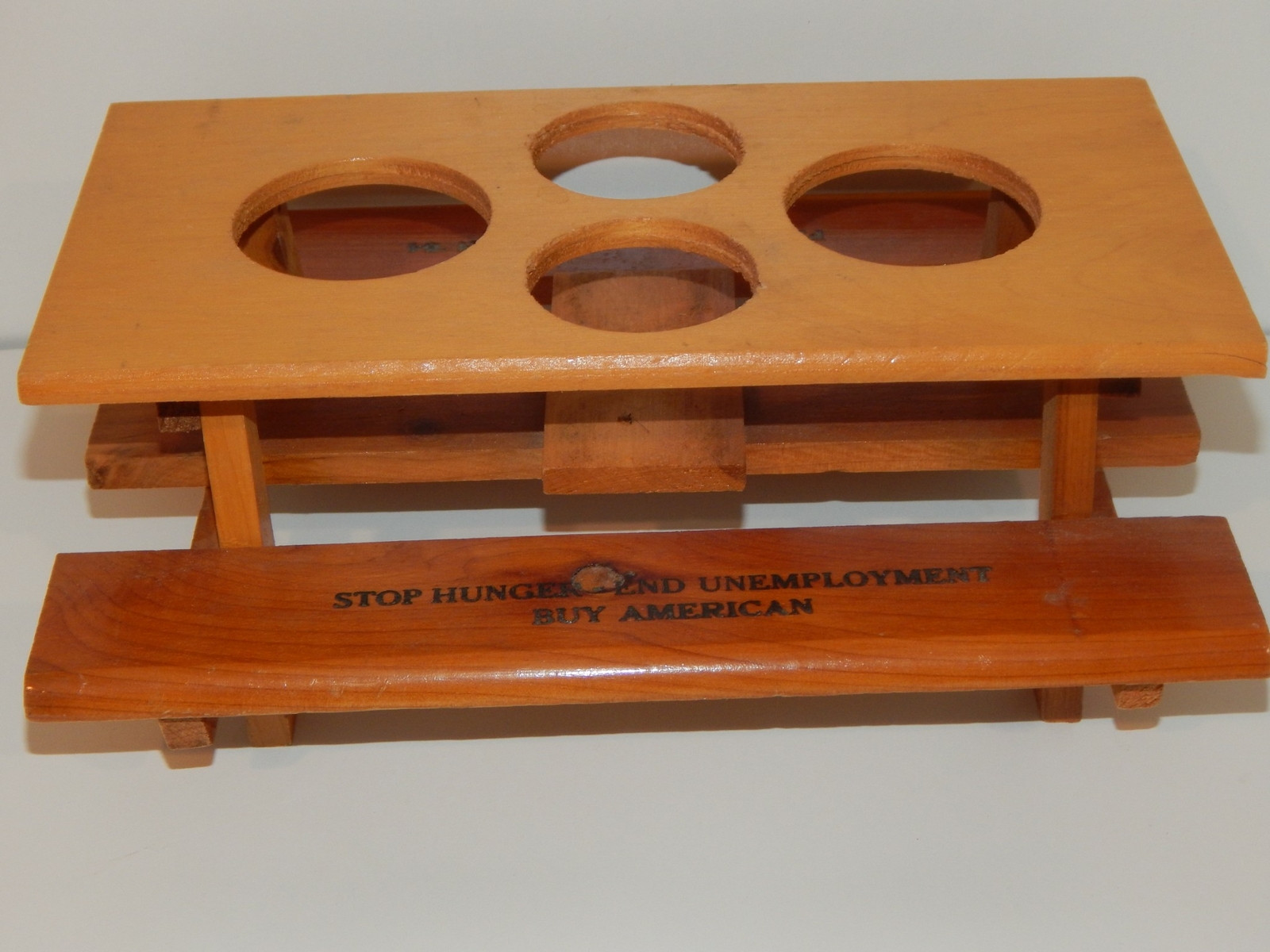 Walter Mondale Presidential Campaign Picnic Table Prop Vintage 1984