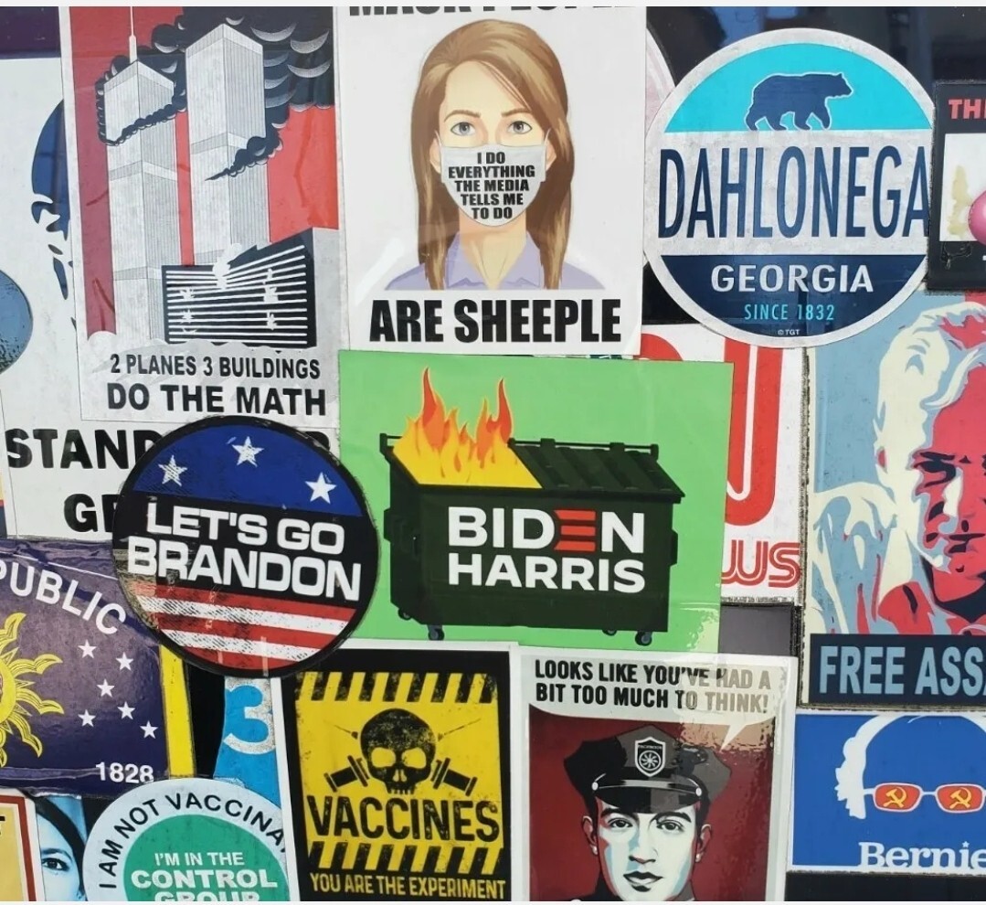 TRUMP STICKERS VARIETY PACK OF THREE (3) *HEAVY DUTY* WEATHER PROOF VINYL