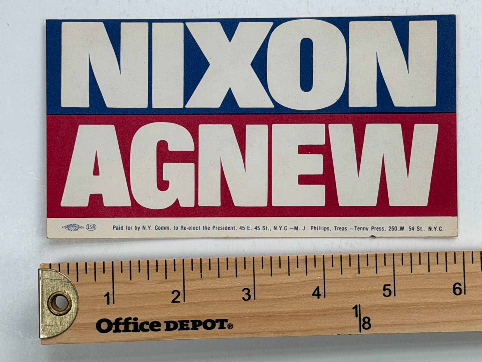 Vintage 1972 Richard Nixon Agnew Campaign Lot Pins Stickers Nixon Now Stamps