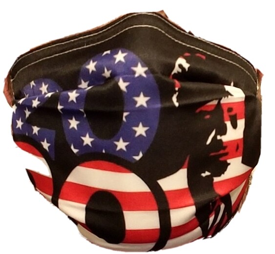 NEW Unisex Donald Trump 2020 Dust Face Shield Covering One Size Adjustable