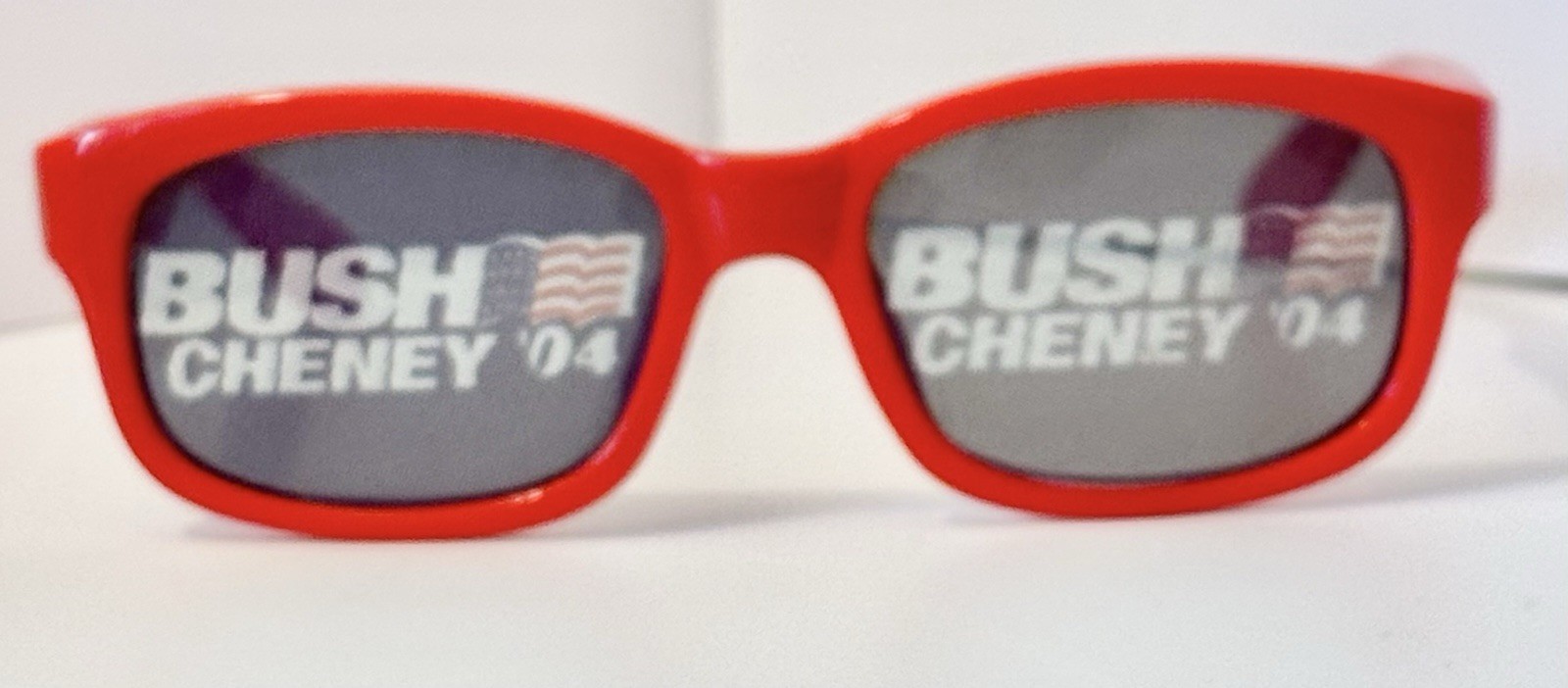 Dole/Kemp ’96 and Bush/Cheney ’04 Political Campaign Plastic Sunglasses