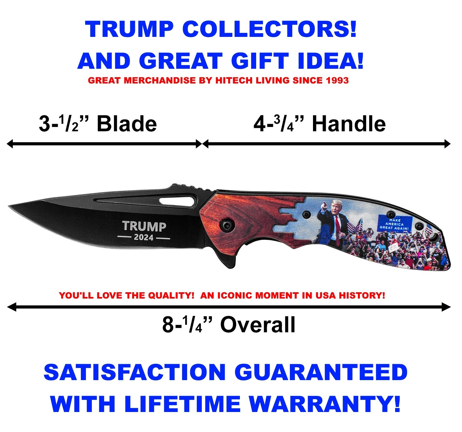 TRUMP COLLECTOR’S MAGA KNIFE 💗 You’ll love it guranteed! 💗 FAST SHIPPING USA!
