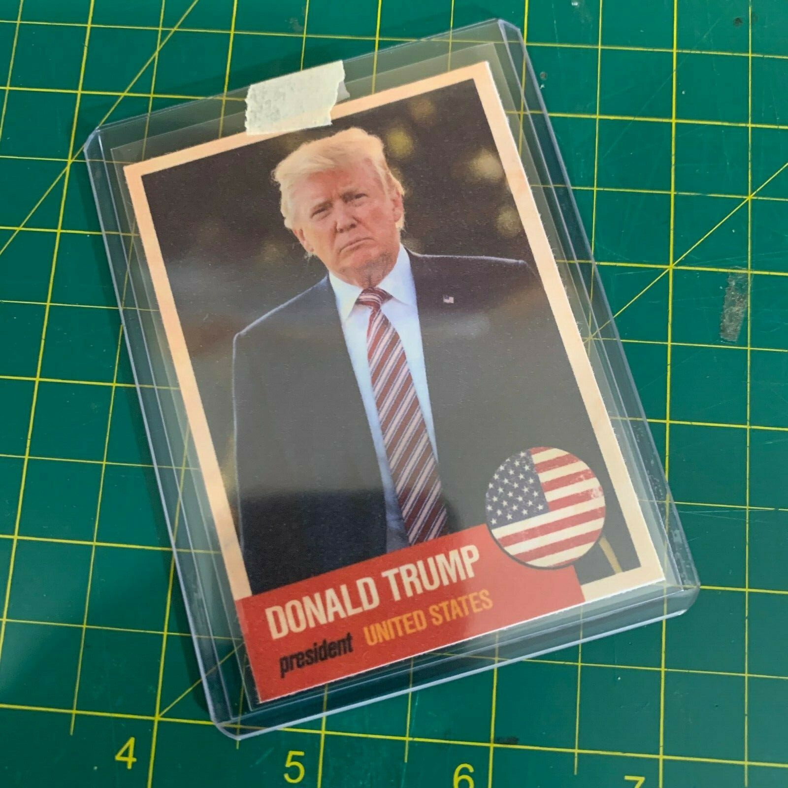 Donald Trump Novelty Custom 1953 Style Presidential Baseball Card GOP MAGA 2020