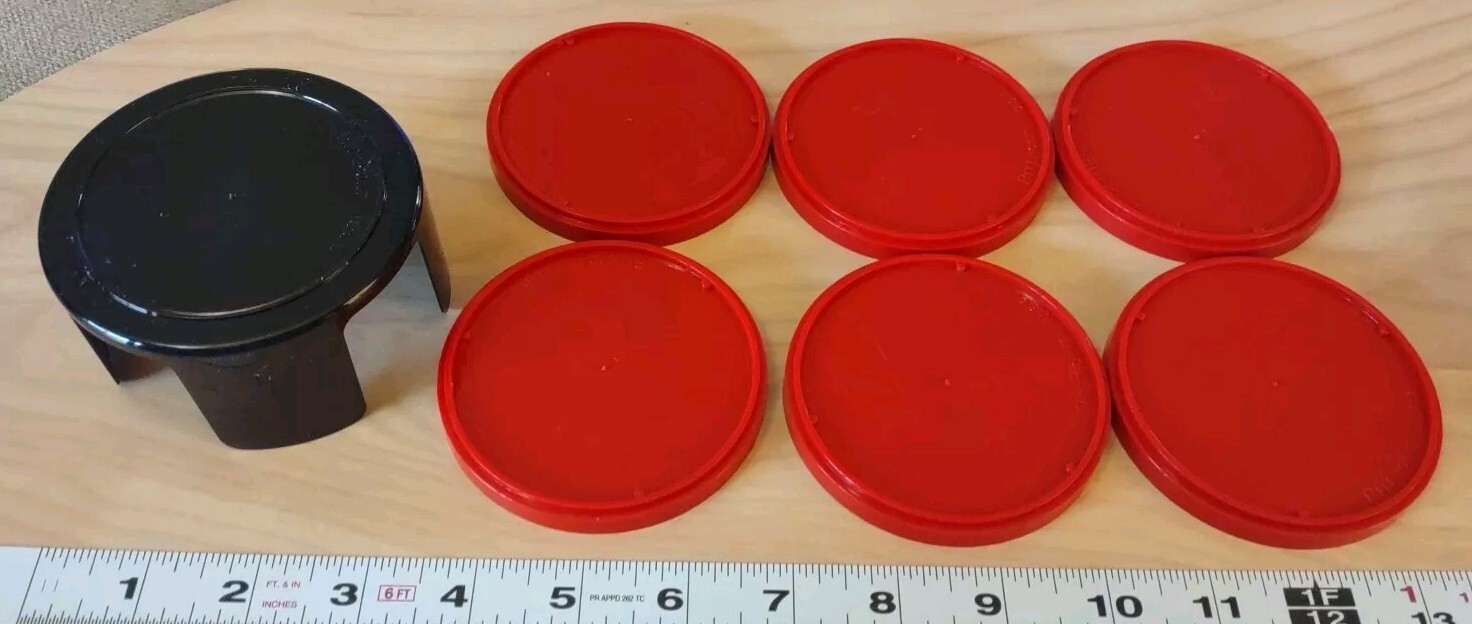 Vtg 1970s Ritepoint Advertising Coasters DEMOCRATIC Org JOHN M DALEY 18TH WARD