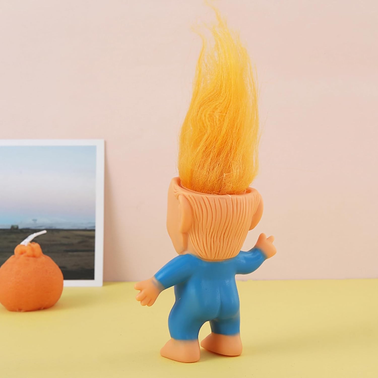 Donald Trump Toys Cute Rubber Troll Doll Toy Trump 2025 Take America Back, Troll