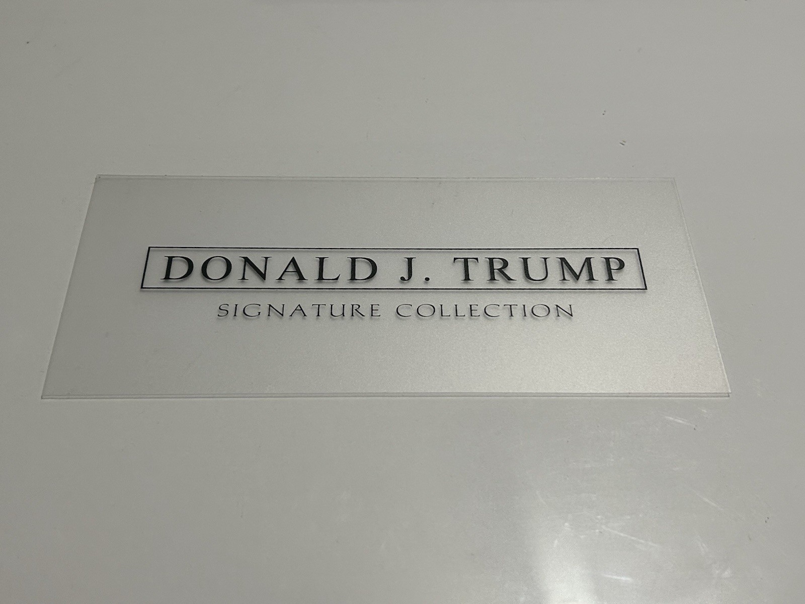 “19” 2005 Macy’s DONALD TRUMP Merchandise Sign