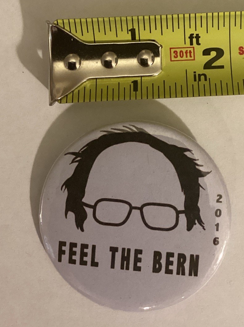 Feel The Bern – Official Bernie Sanders 2016 Campaign Pin
