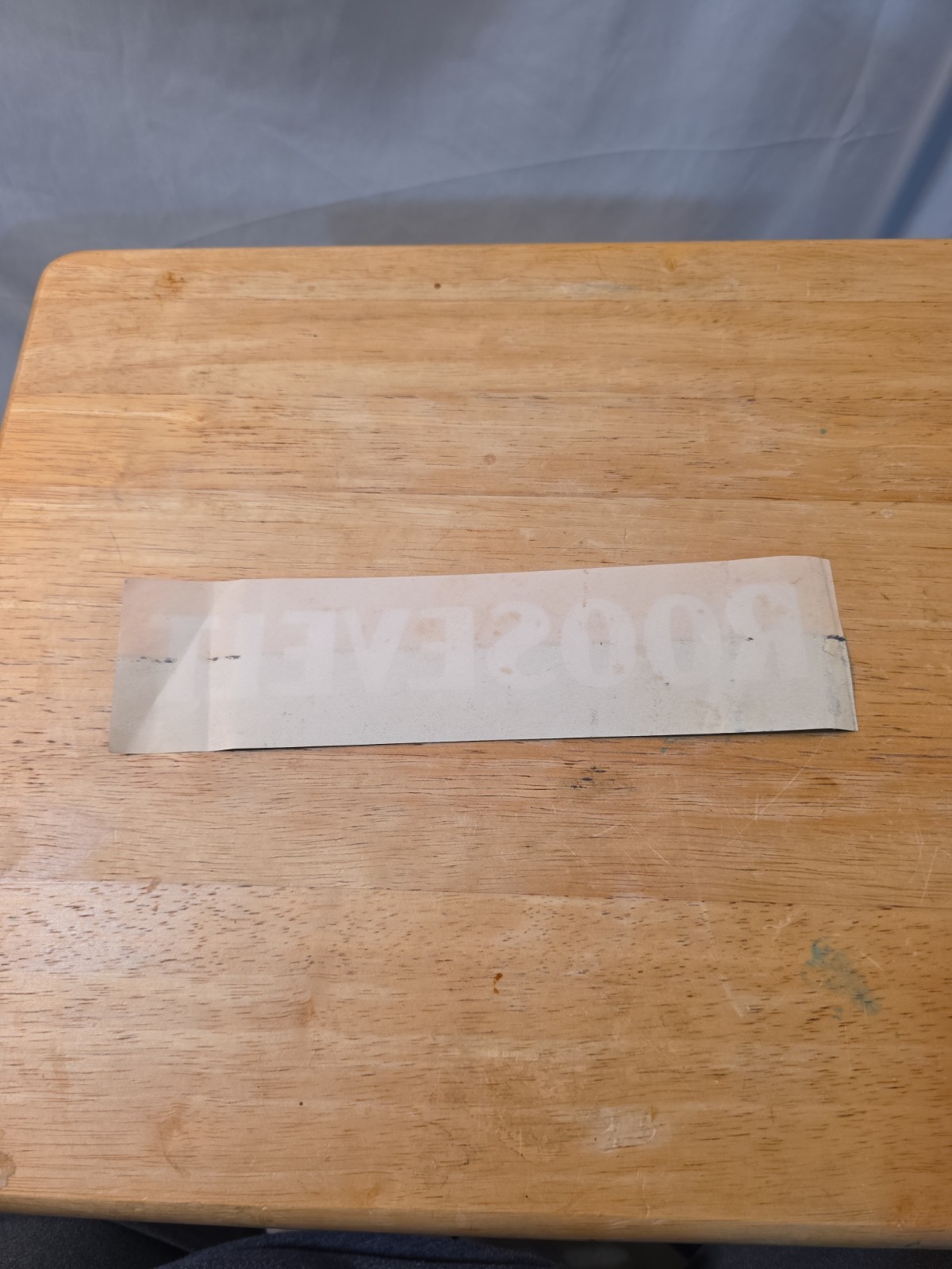 Vintage ROOSEVELT Campaign Strip 10 inch Political Memorabilia Bumper