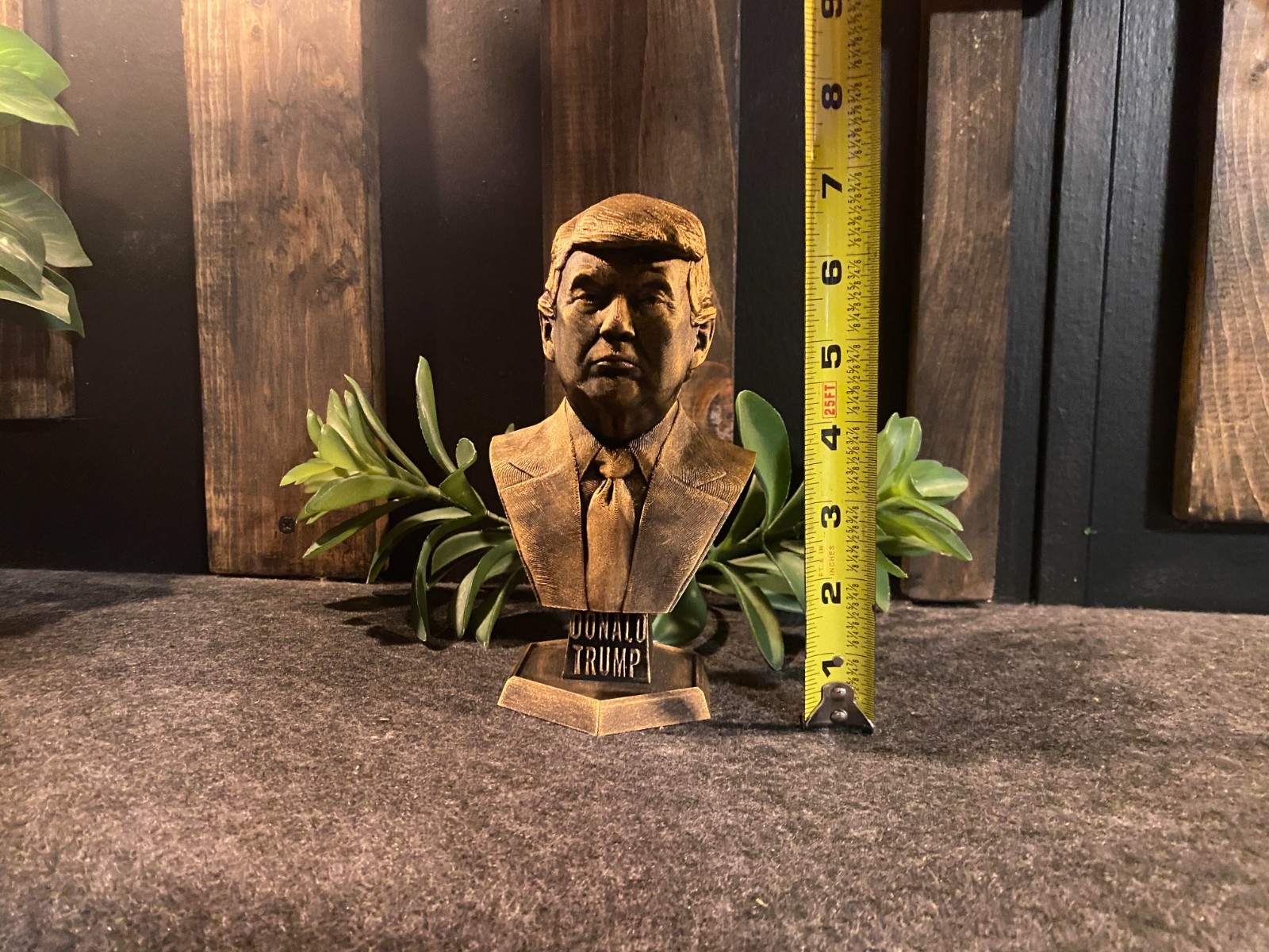 Donald Trump Gold Statue 7 INCHES TALL