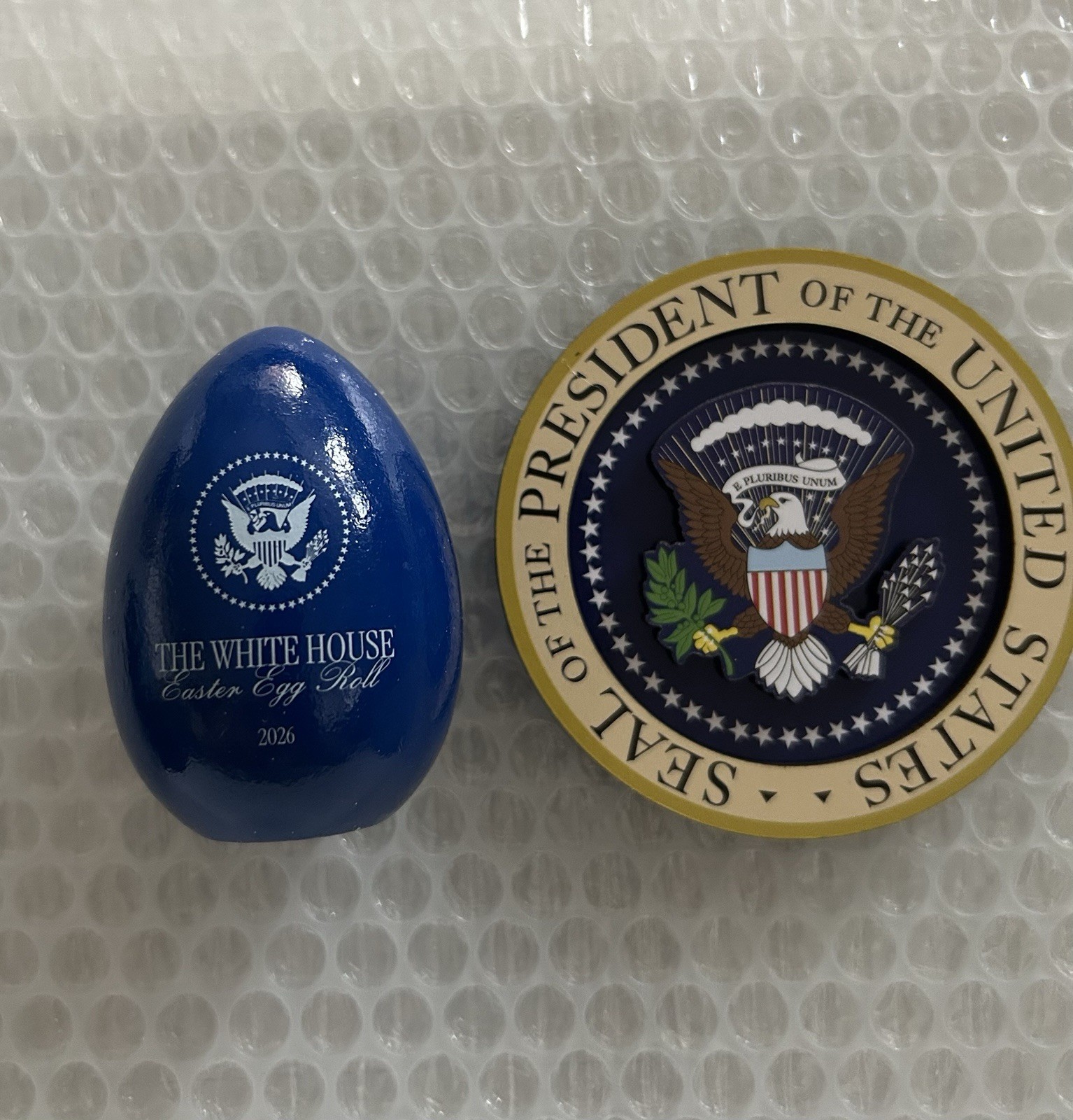 TRUMP USA FLAG MAGNET 45-47th PRESIDENT INAUGURATION REPUBLICAN MAGA GOP SIGNED