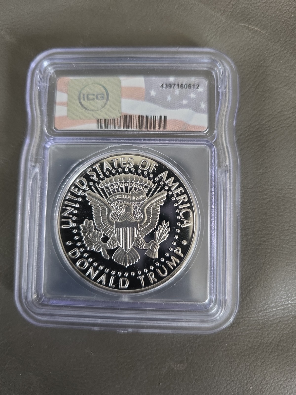 2020 ICG MS67 Donald Trump Token