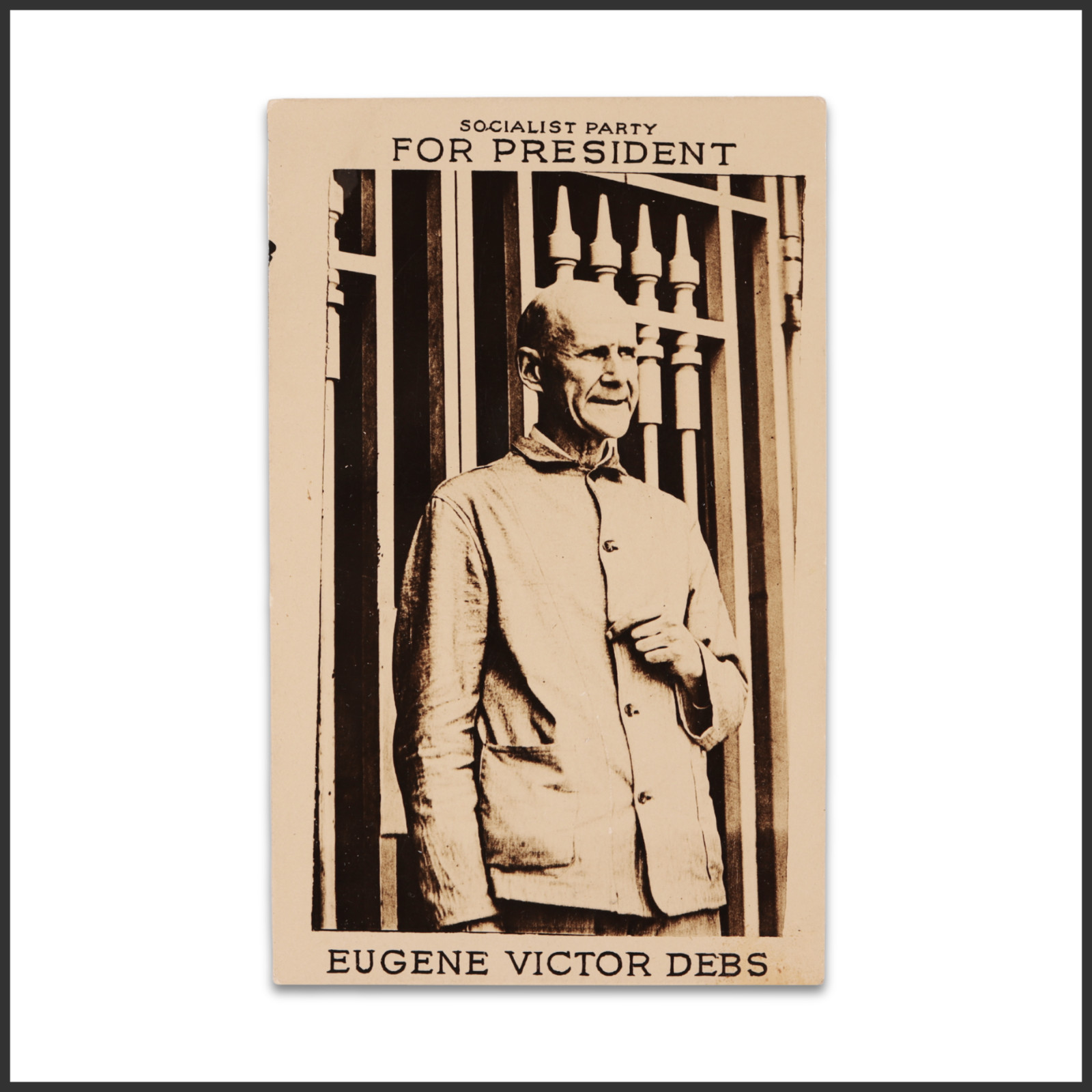 Rare Eugene V. Debs “For President” Postcard