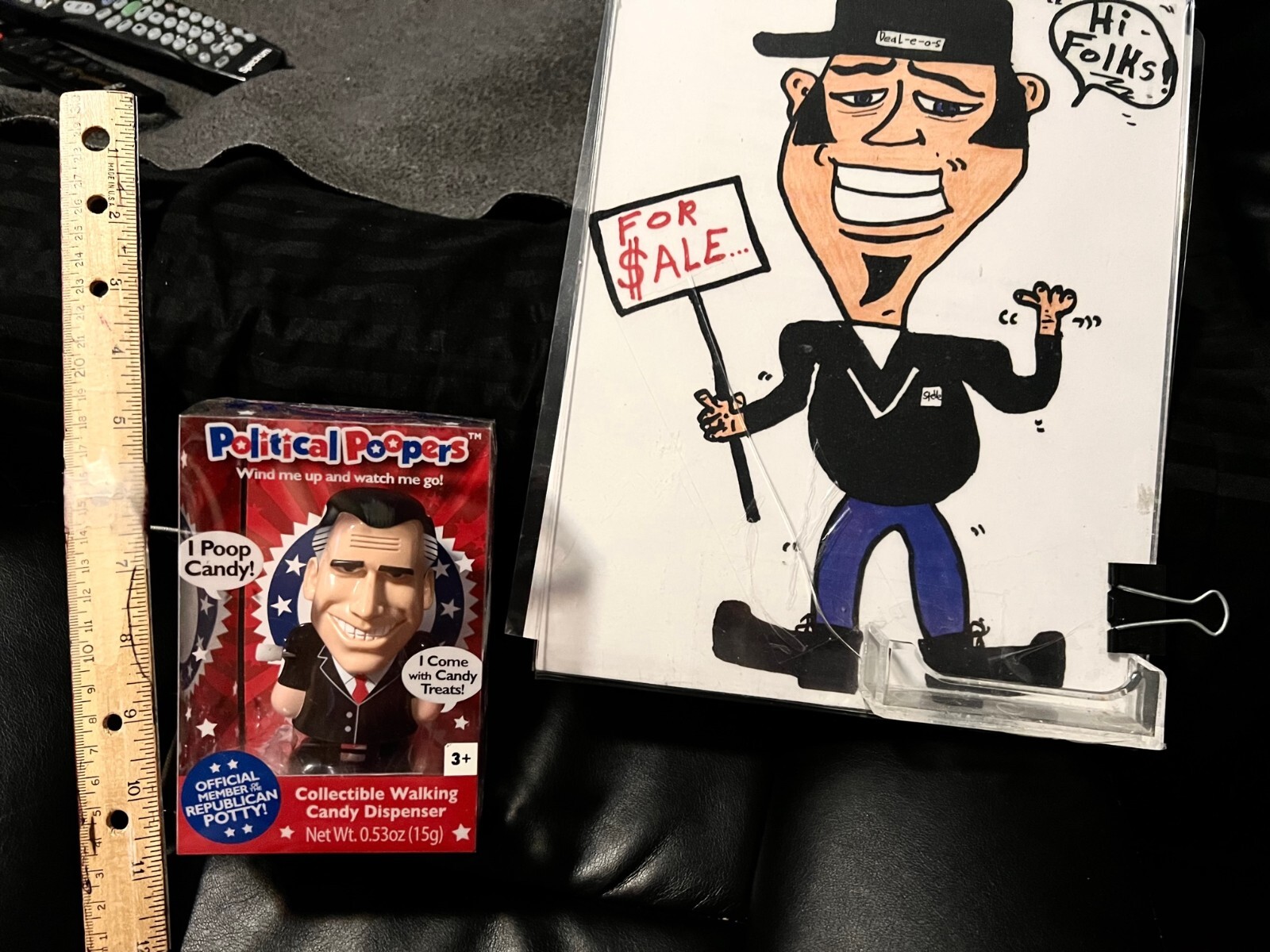 MITT ROMNEY Political POOPERS Collectible Candy Dispenser NEW IN BOX FUN 😂👀