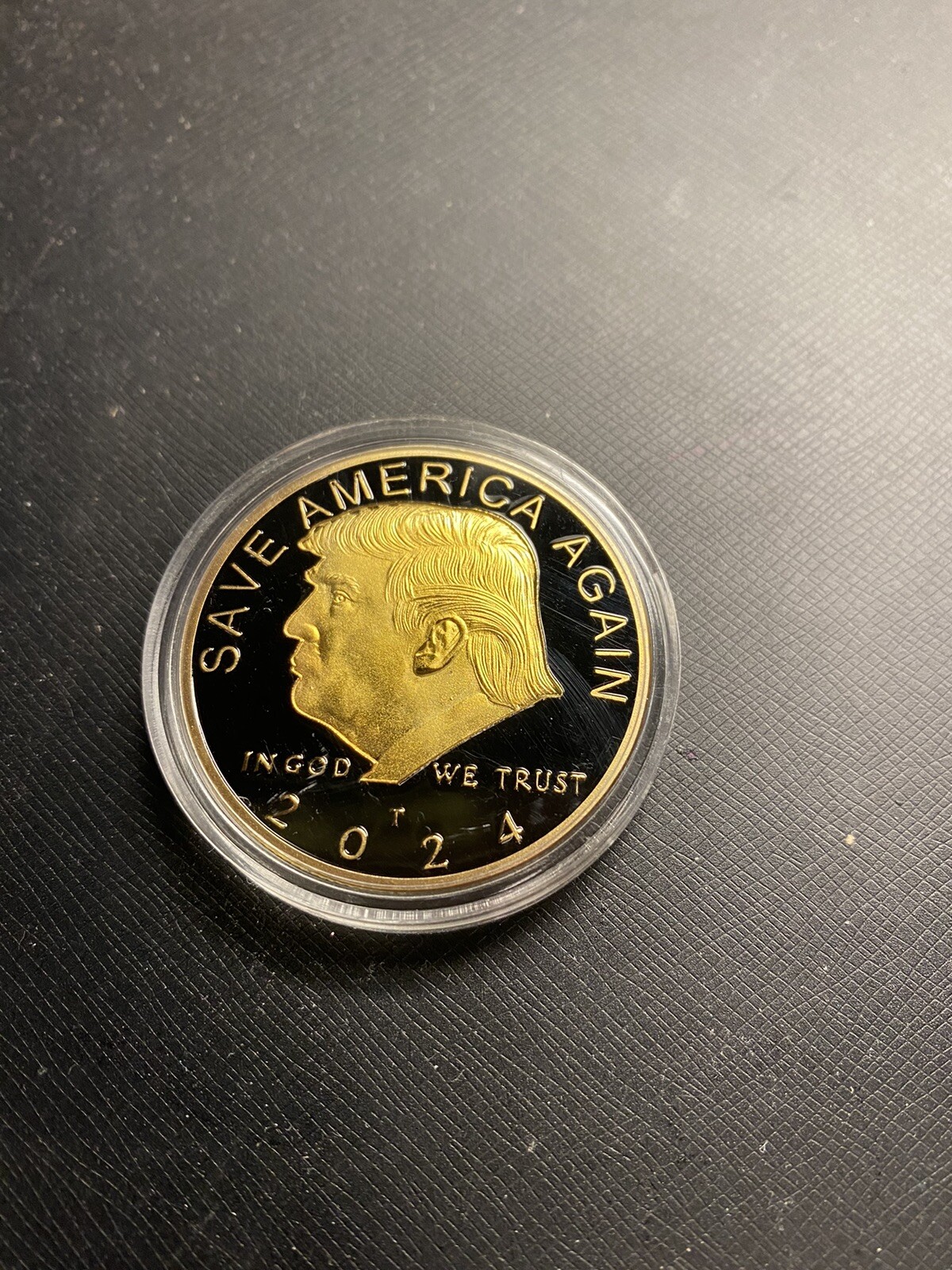2024 President Donald Trump Save America Again! Black+ Golden Commemorative