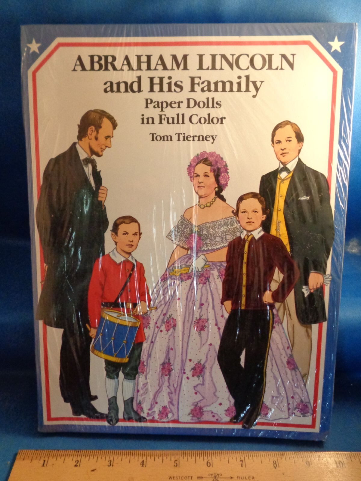 ABRAHAM LINCOLN / BILL CLINTON and HIS FAMILY – (2) PAPER DOLLS by TOM TIERNEY