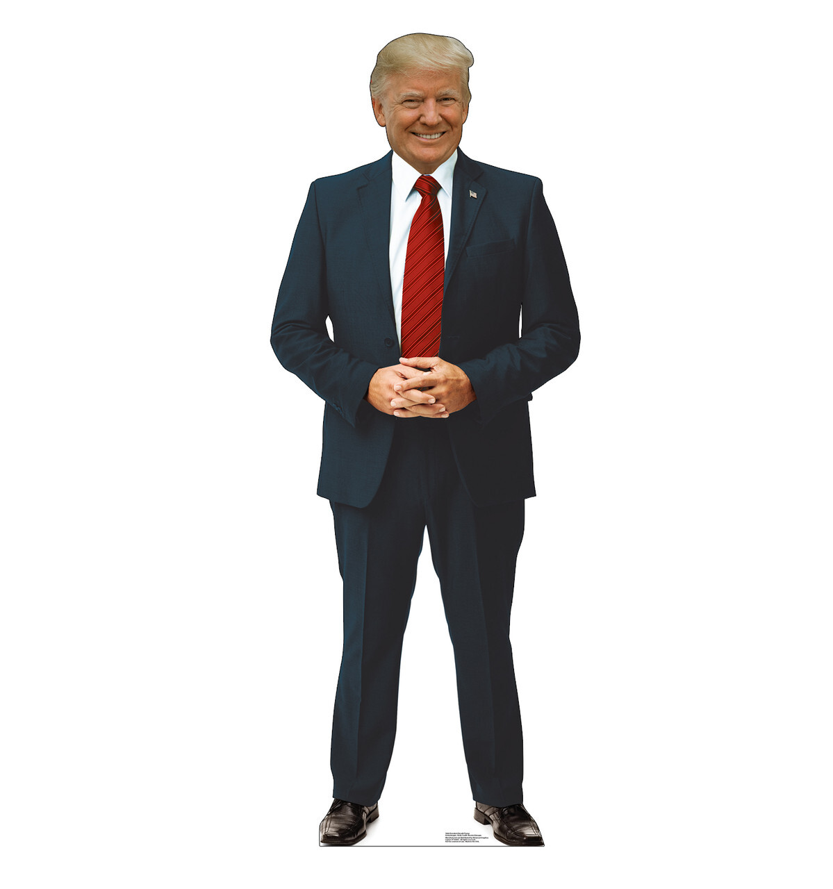 President Donald Trump Lifesize Outdoor Coroplast Cutout Cstandee Standee