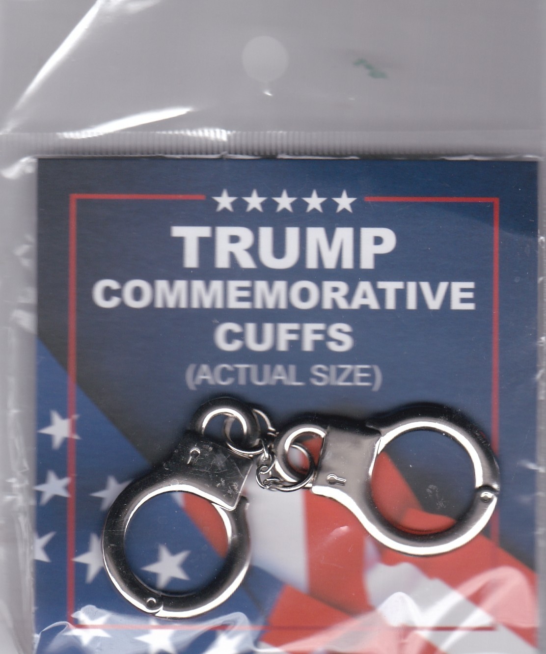 Trump Commemorative Chuffs (actual Size) Pin