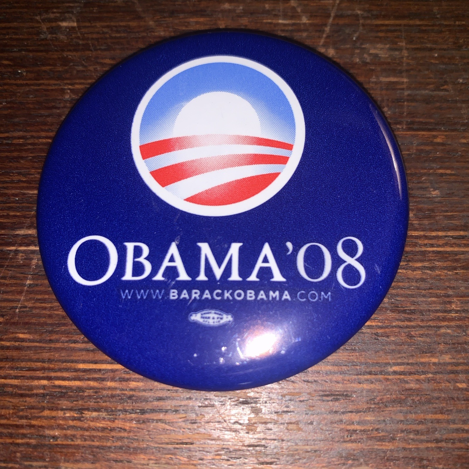 2008 Obama Presidential 2.25 Inch Campaign Pinback Button