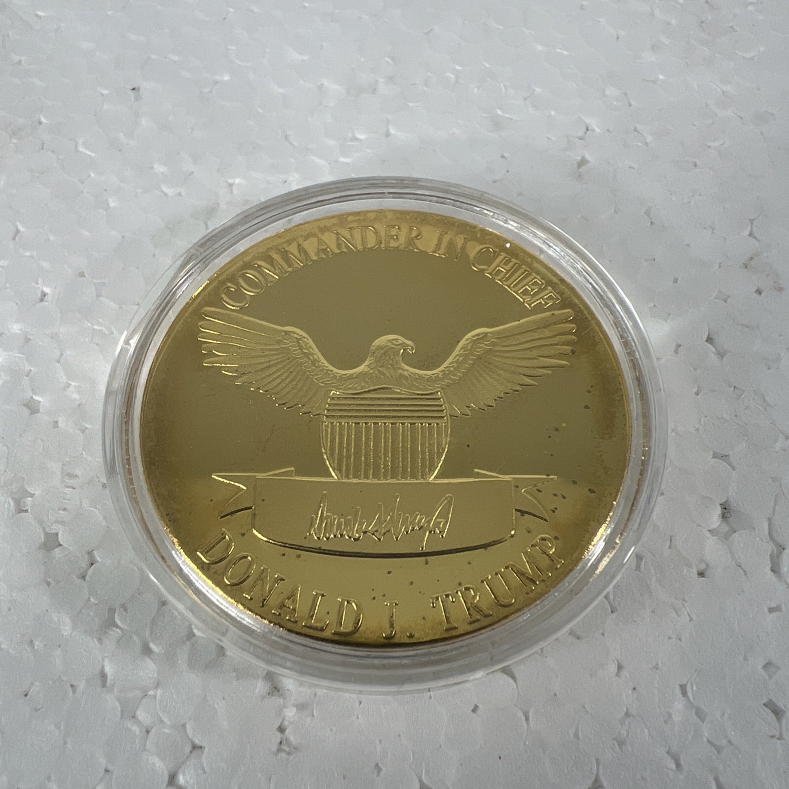 Donald Trump 2020 “Keep America Great” Metal Gold Color Commemorative Coin