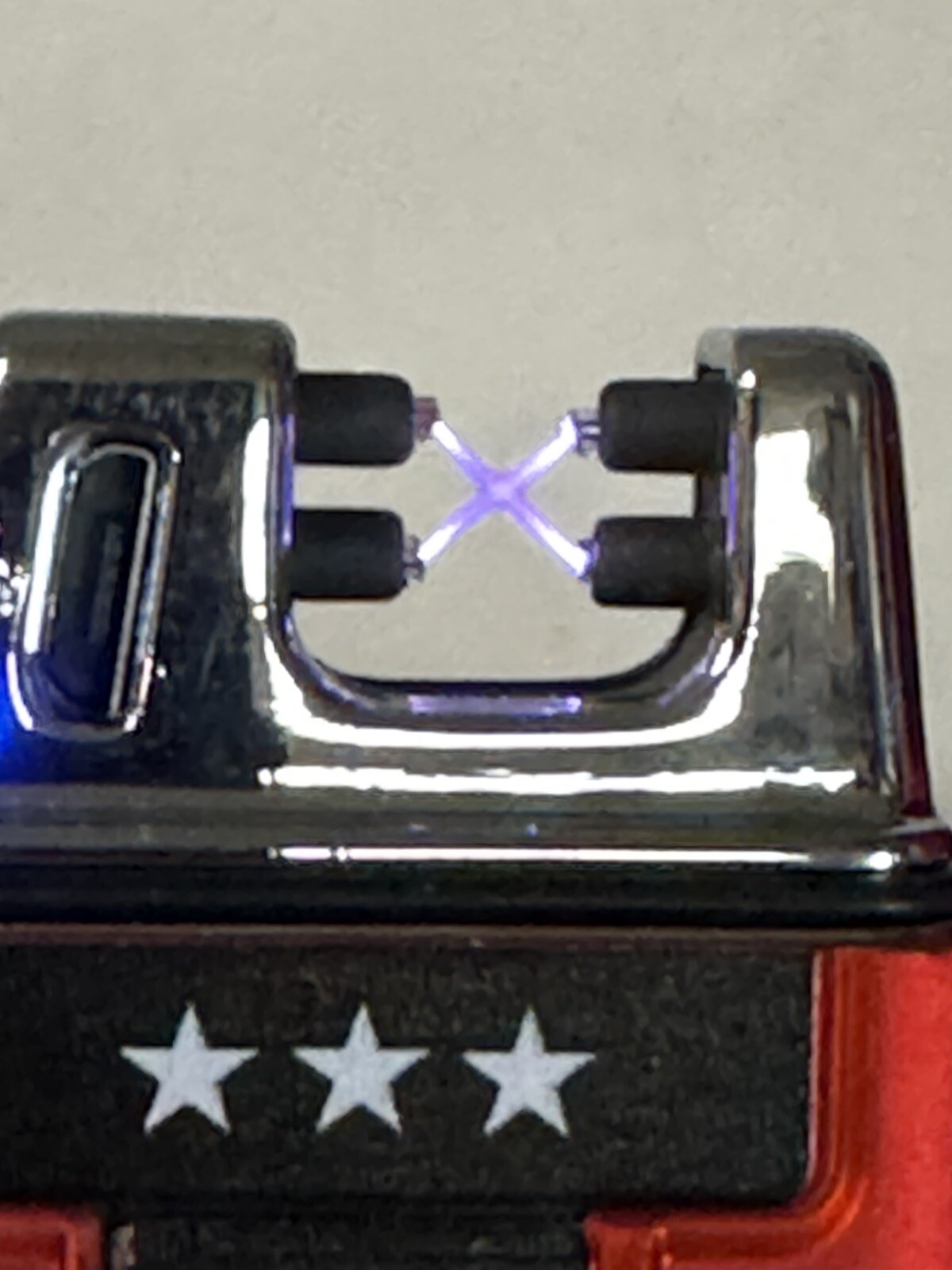 2020 President Donald Trump Space Force Medallion USB Lighter Keyring Campaign