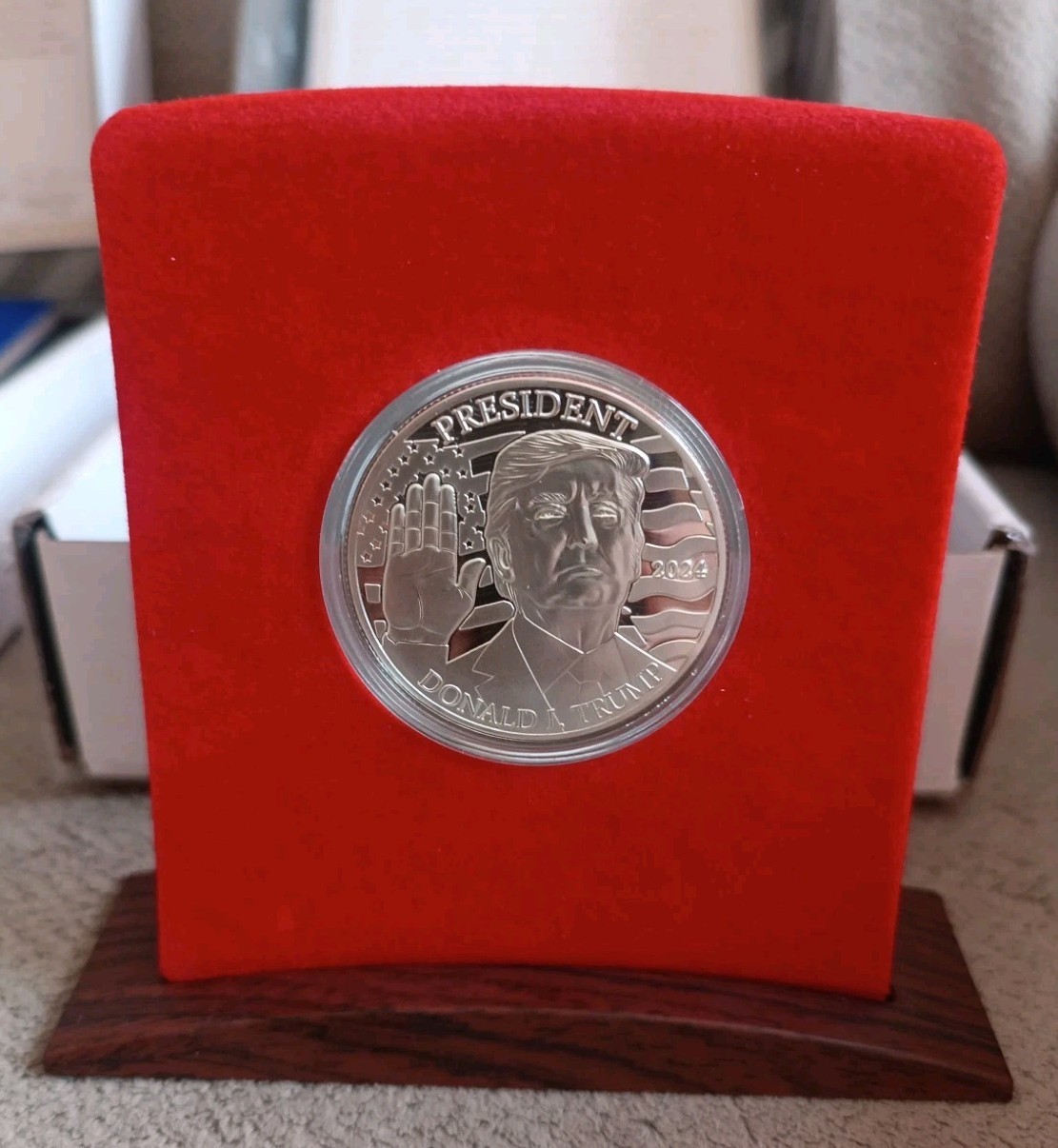 President or Prison Collection 2024 Trump Biden Commemorative Coin Set /55