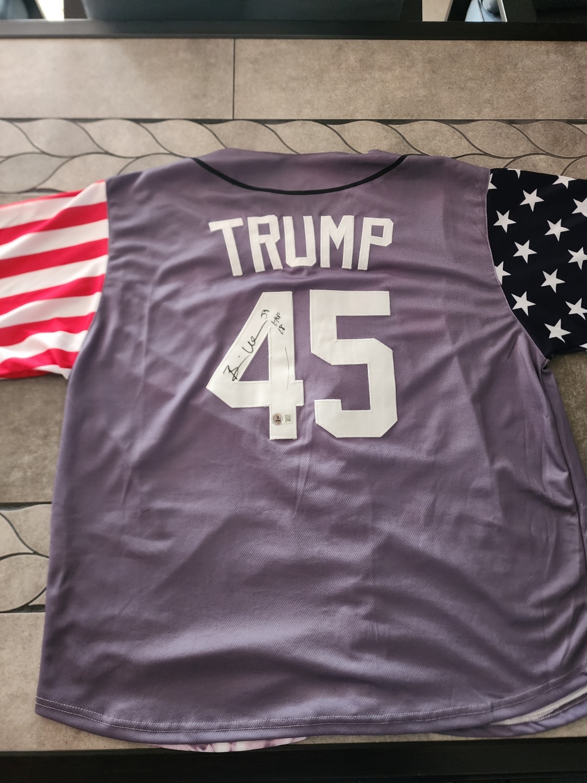 President Trump 45 Jersey Shirt