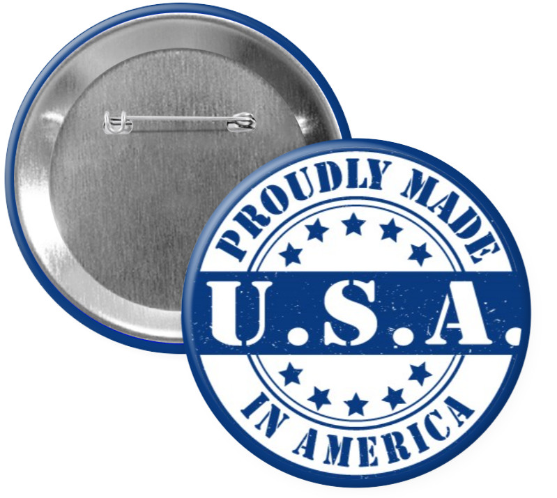 👀 John F. Kennedy Quote 2024 Political Metal Pin-Back Button – 3″ 👀