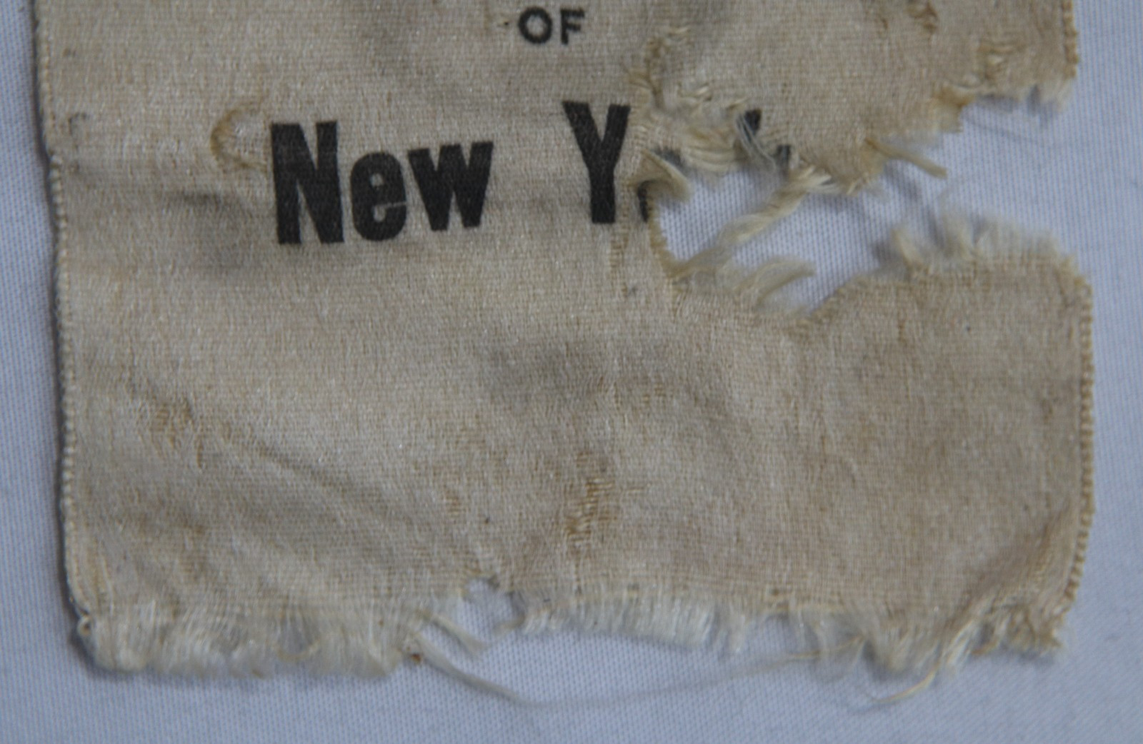 1884 R. P. Flower Campaign Ribbon – For President – New York Political USA Dem