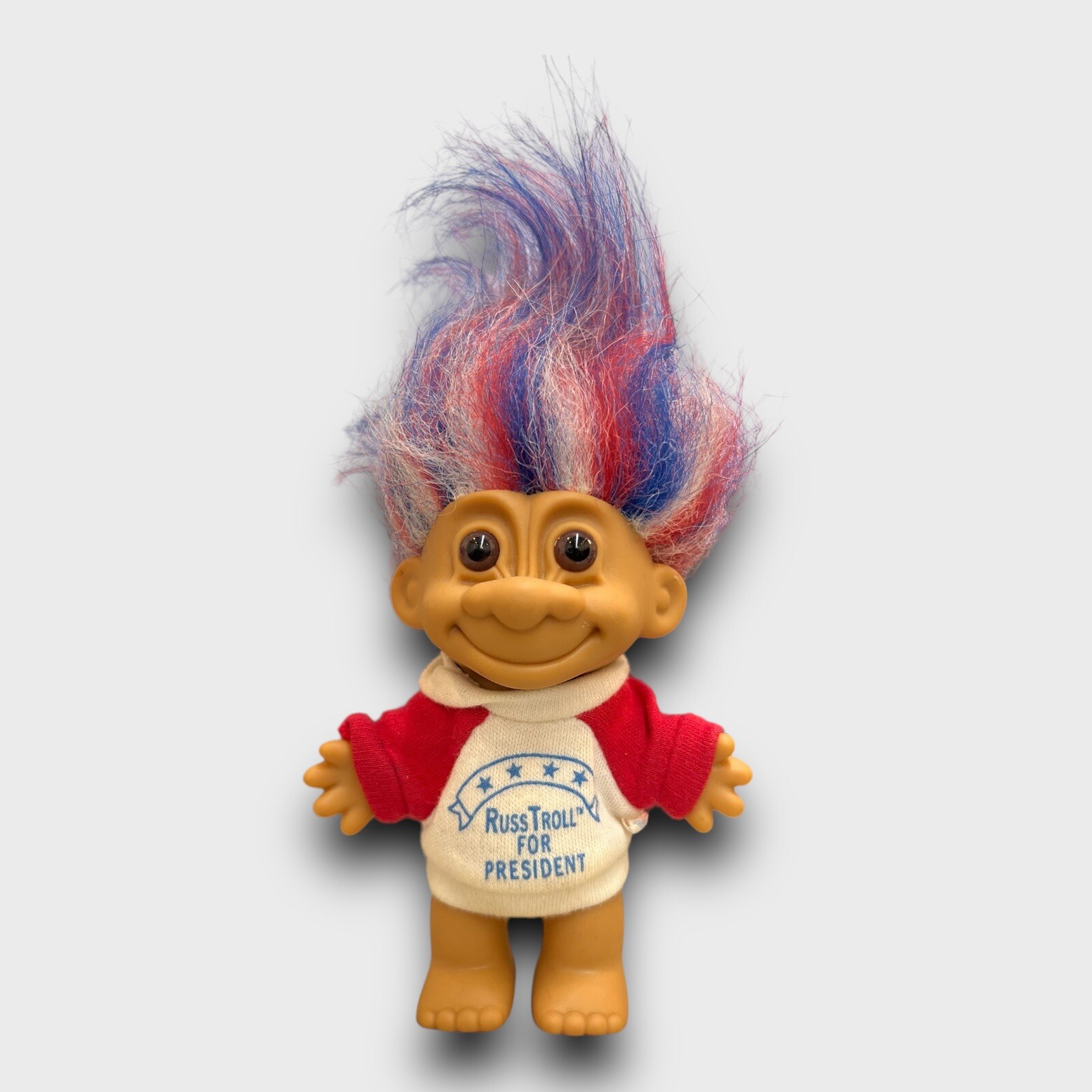 Vintage Russ Troll For President Presidential Doll Toy #18704
