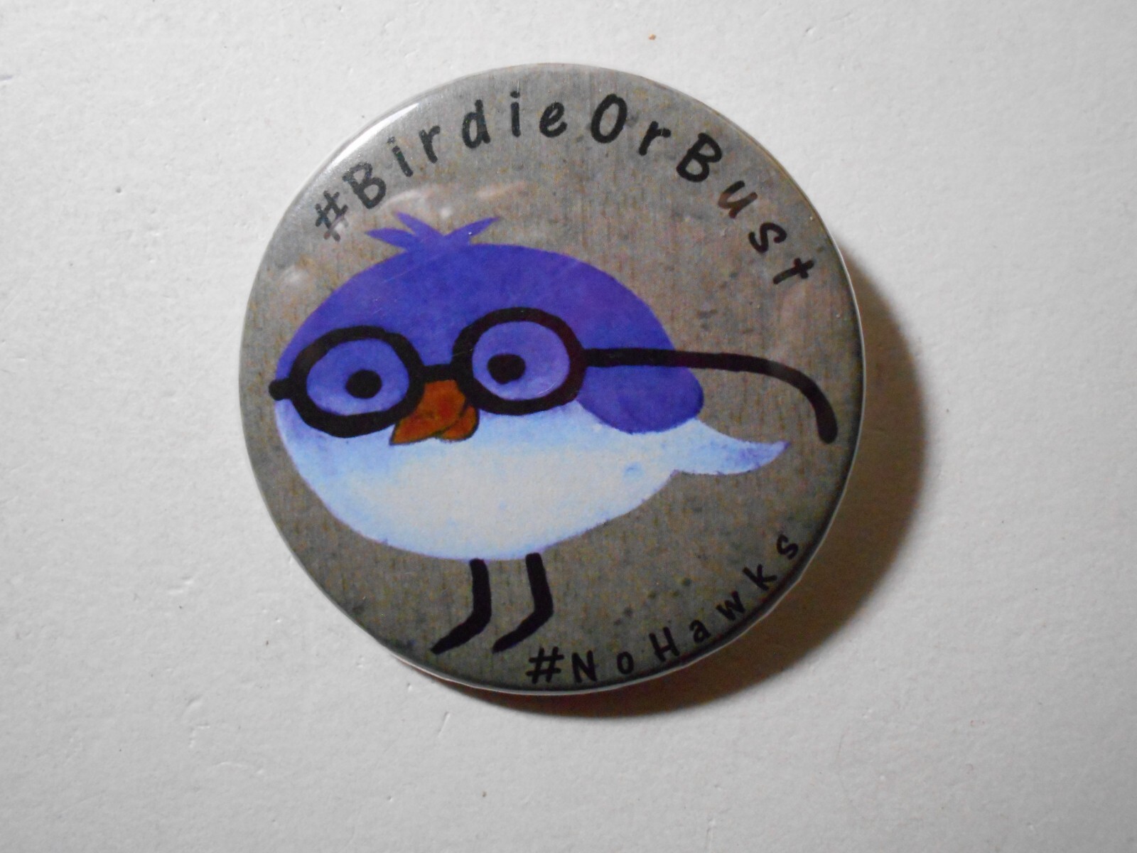 2-1/4″ 2016 Bernie Sanders for President – #Birdie Or Bust