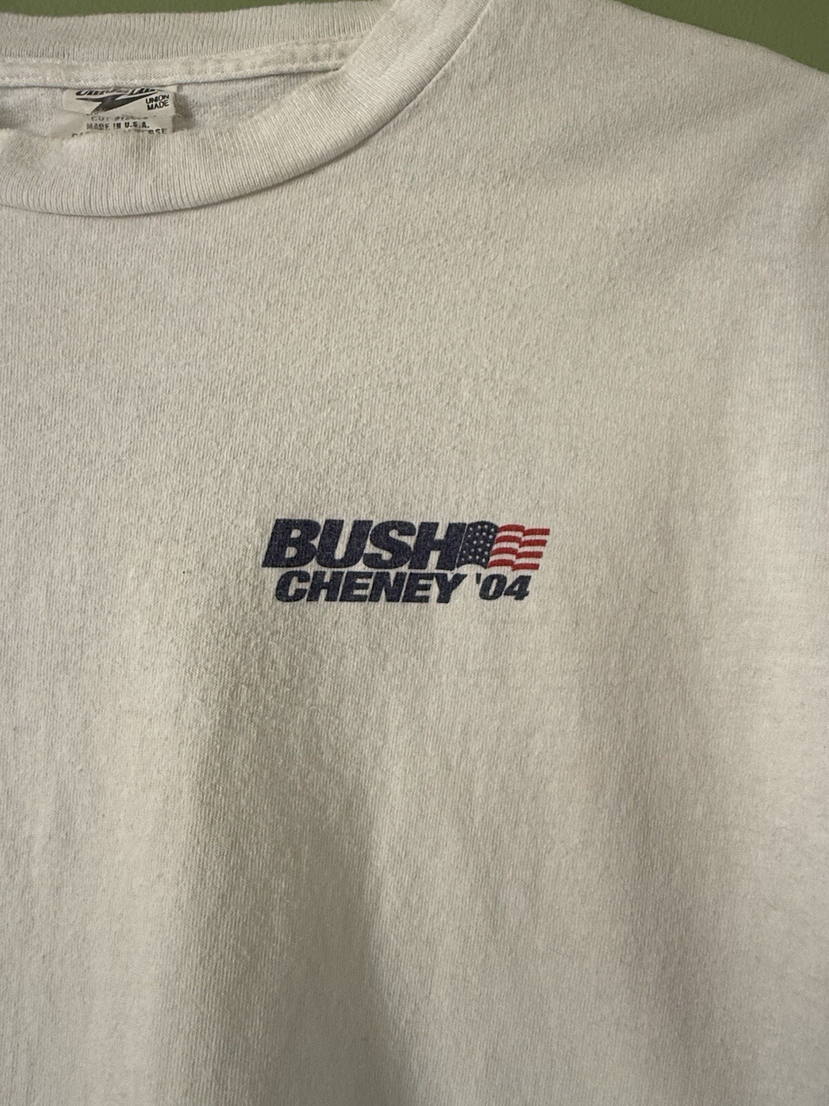 Bush Cheney 2004 Campaign T-shirt Political
