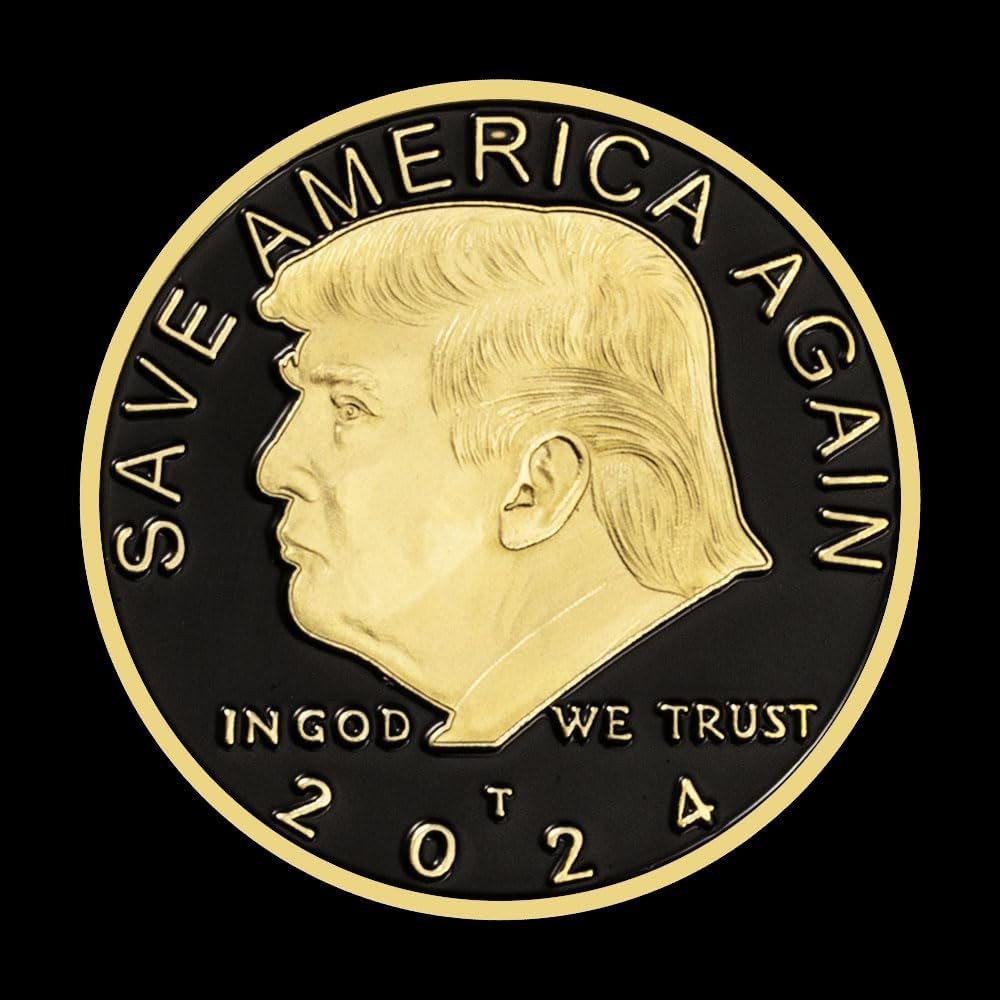 Save America Again Donald Trump 2024 Collectible Coins Gifts for Trump Supporter