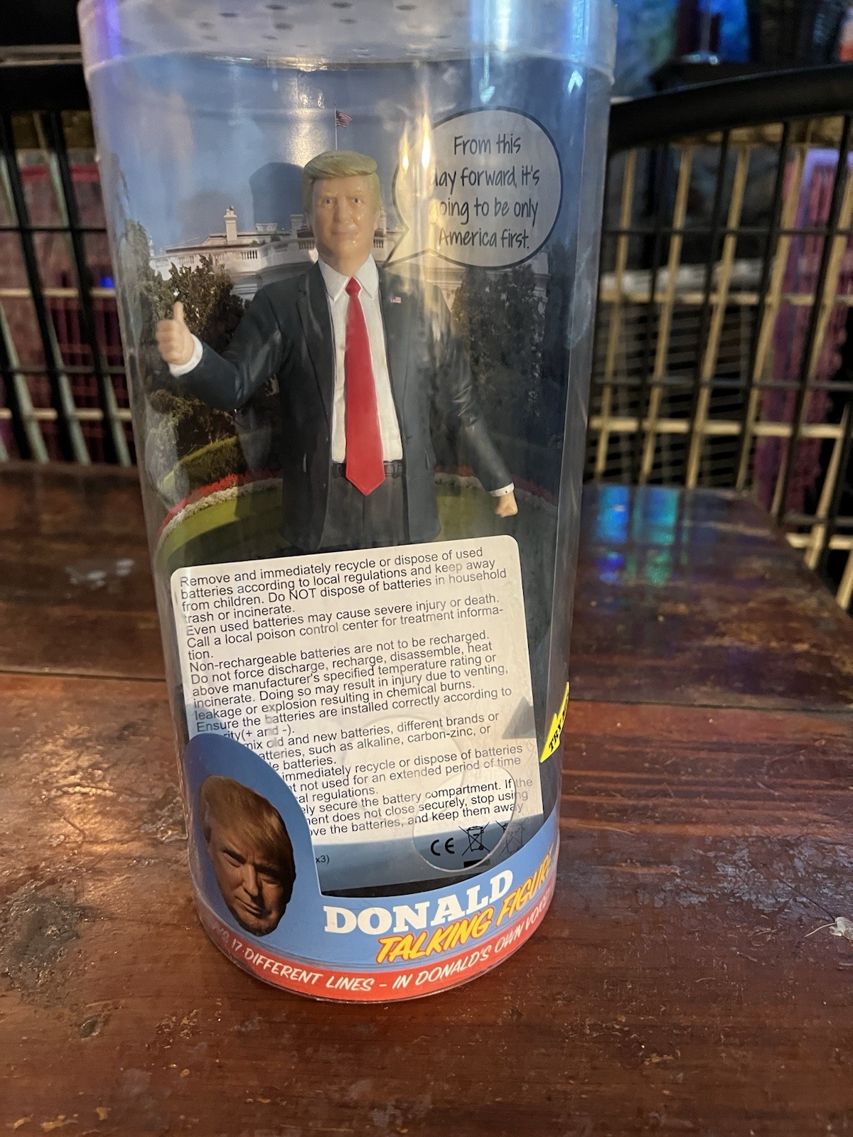 Talking Donald Trump Figure – Says 17 Lines In Trump’s Real Voice, Donald Trump