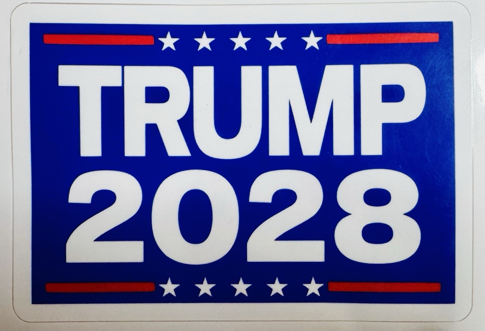 President Donald Trump 2028 Patriotic Sticker MAGA Make America Great Again