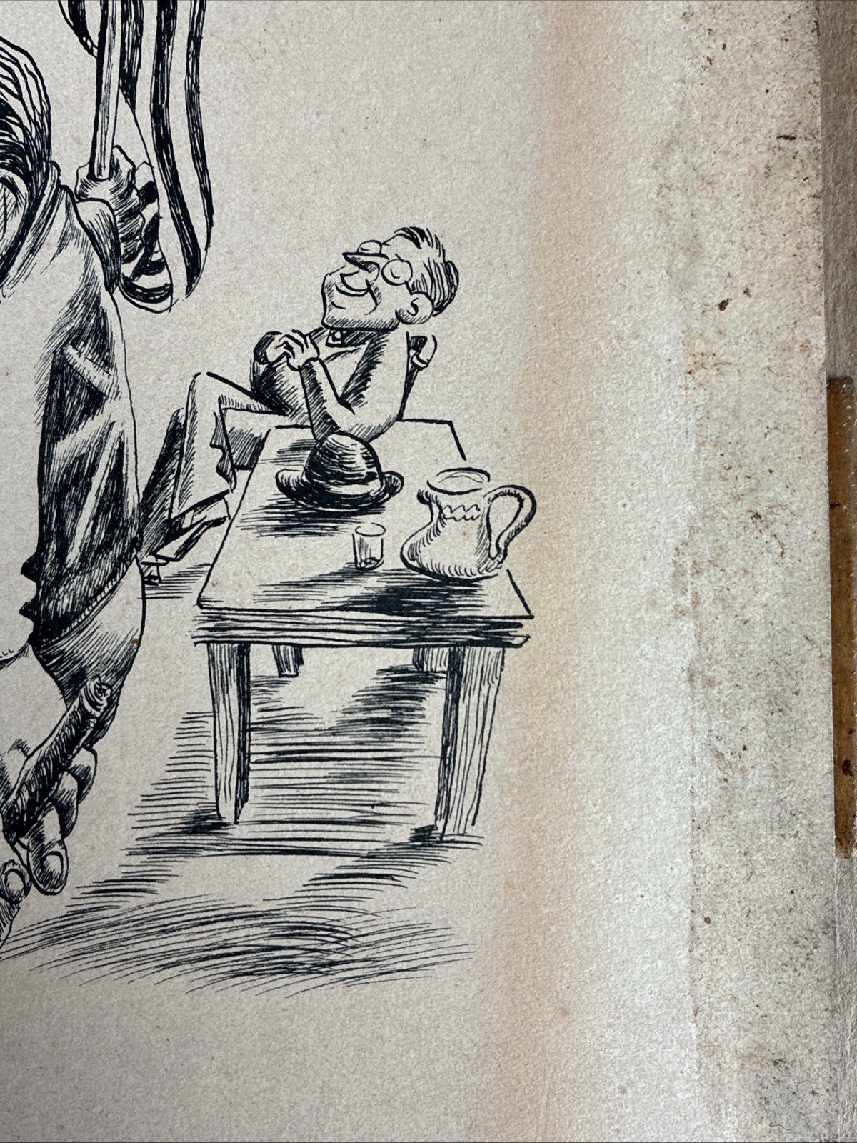 Sam Patrone Original Hand Drawn Political Cartoon Signed