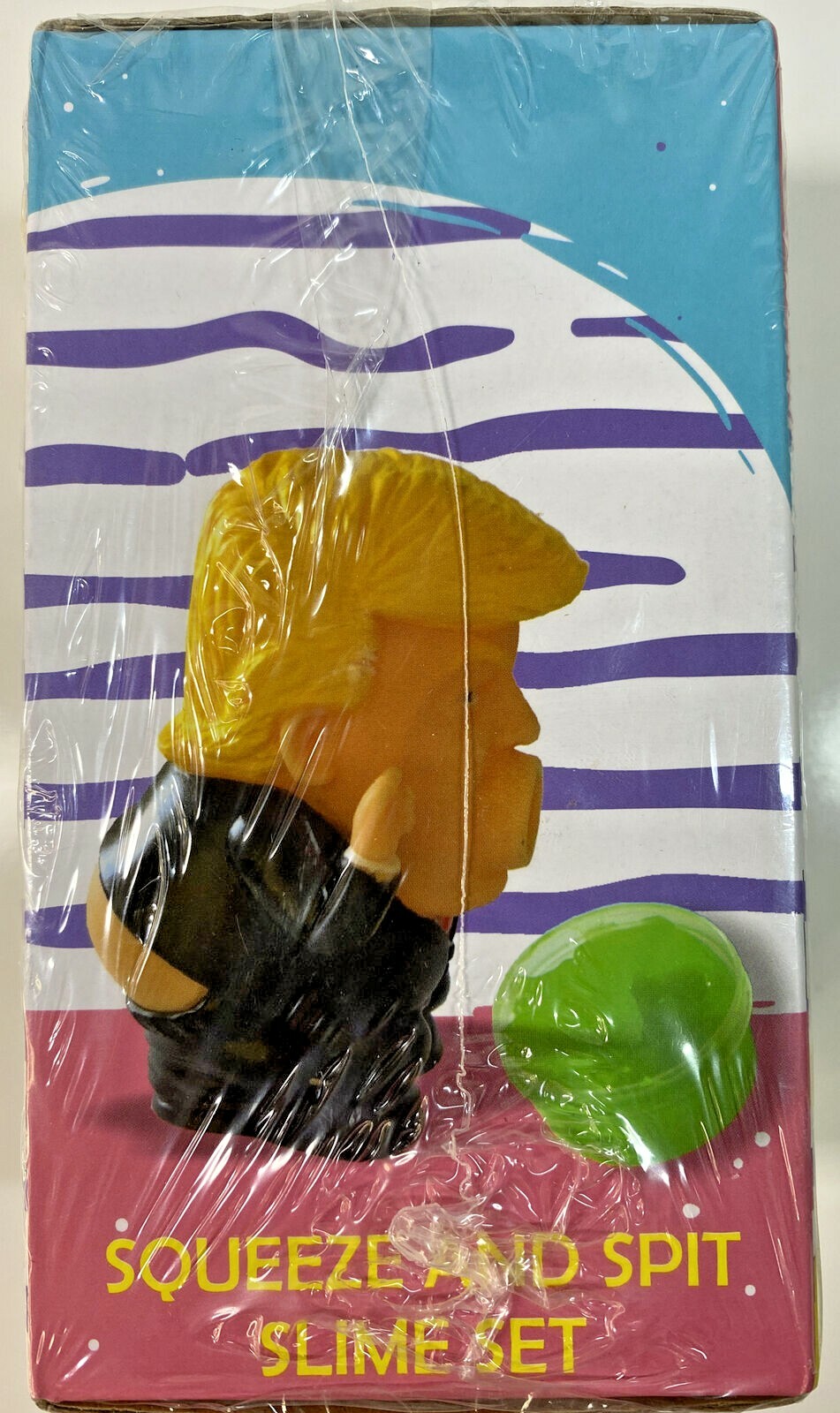 President Donald Trump Spitting Slime Novelty Squeeze Toy Prank Collectable New