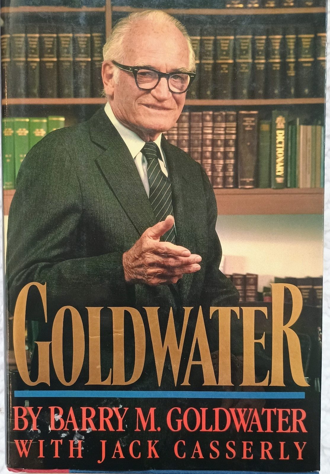 BARRY GOLDWATER ICampaign Items / Gold Elephant in Glasses/ Magazine Cover/ book