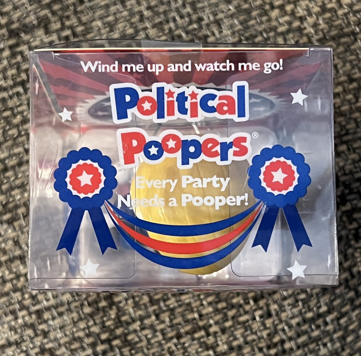Donald Trump Political Poopers Collectible Candy Dispenser NEW in BOX FREE SHIP