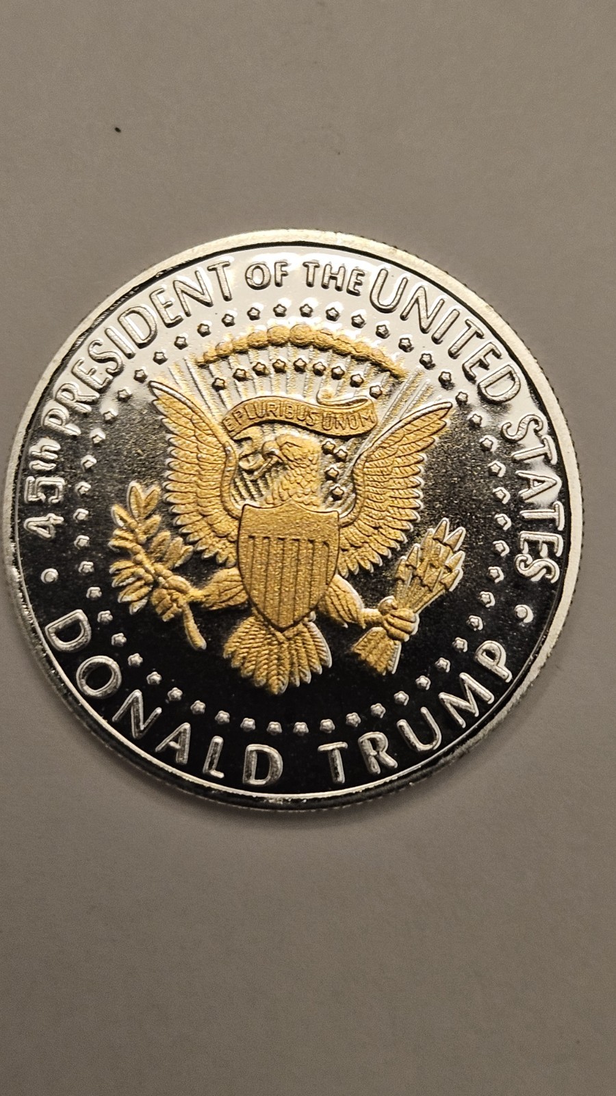Donald Trump Liberty 2020 Gold Layered Coin