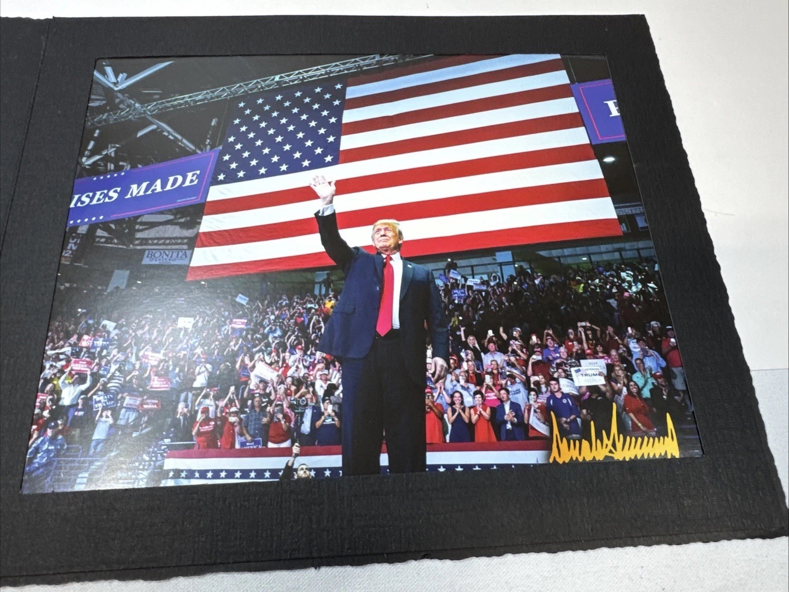 Autographed Trump 45 8 x 10 Photo Autopen Generated Impress Your Friends