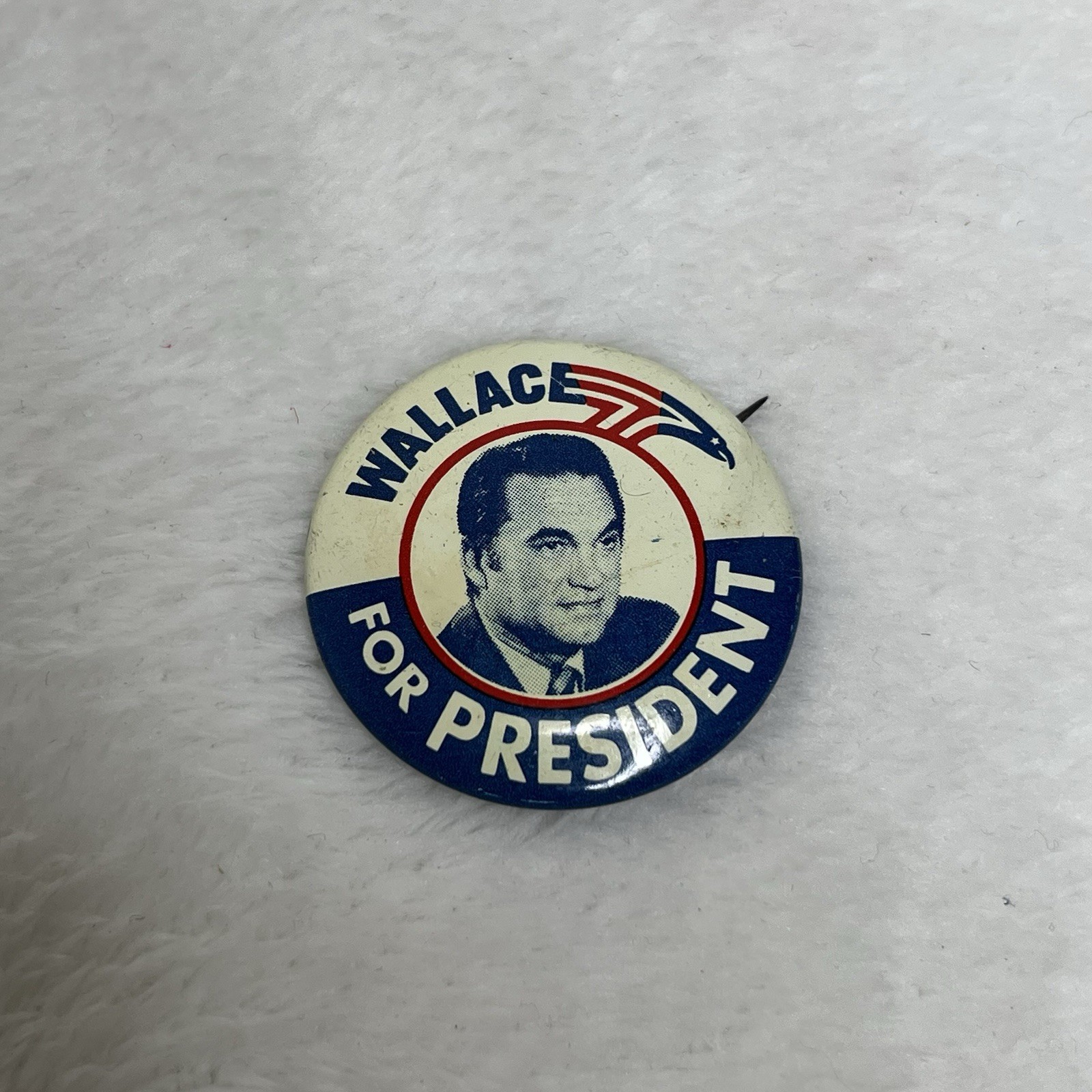 George Wallace for President Official Campaign Pin Back Button