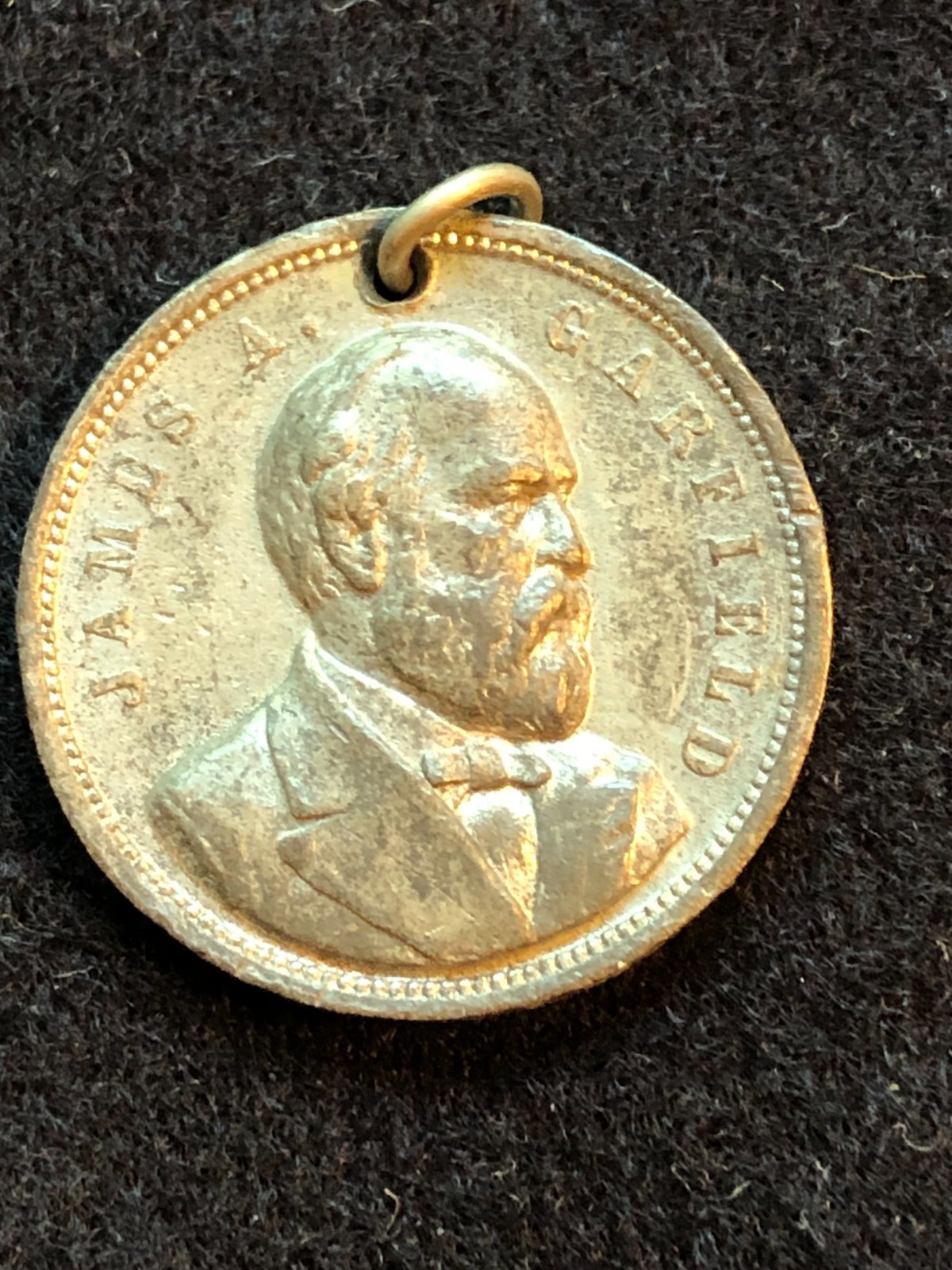 James A. Garfield 1880 Presidential Campaign Token