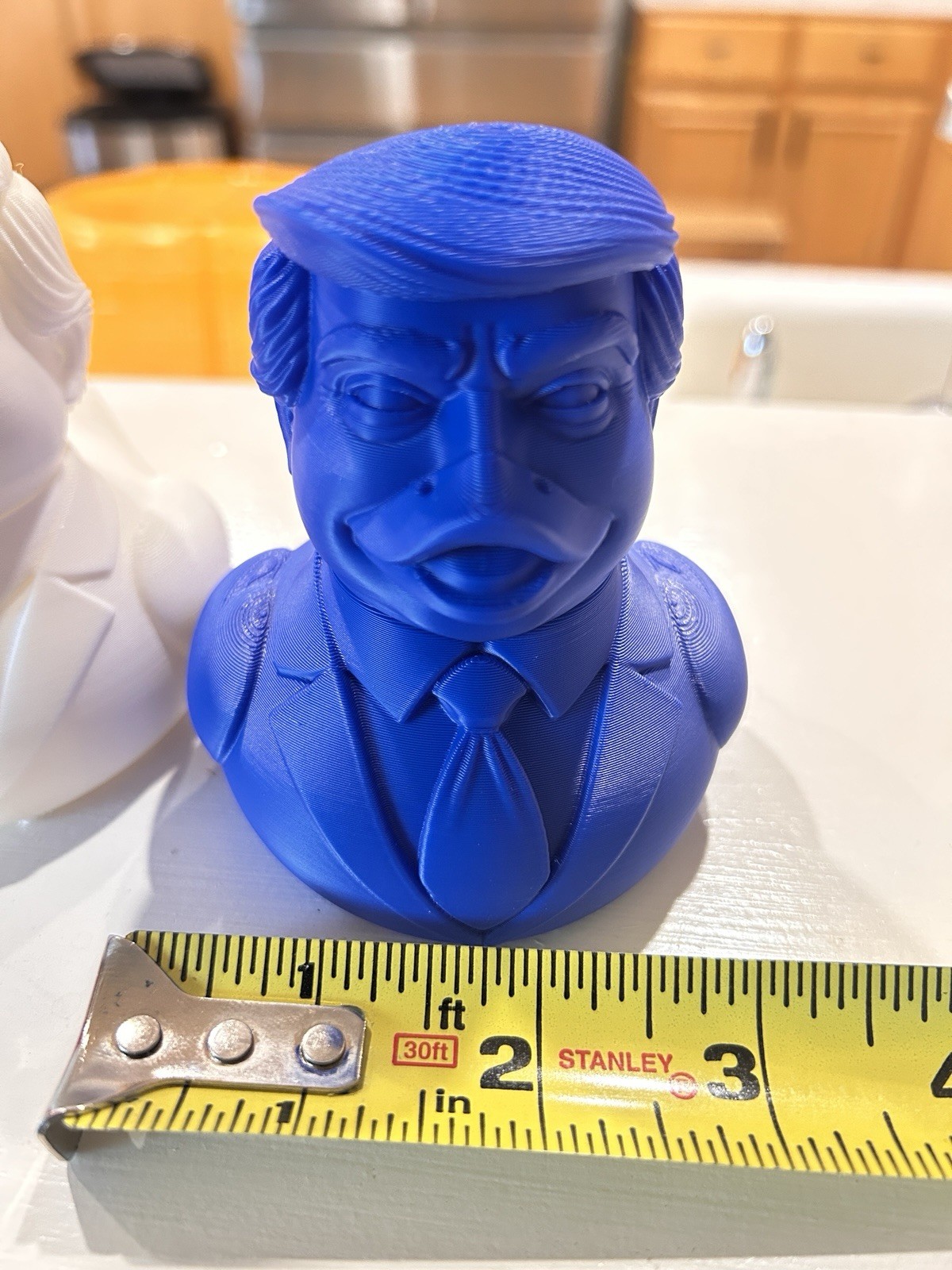 3D Printed President Donald Trump Donald Duck Figure Duck Style Red White Blue