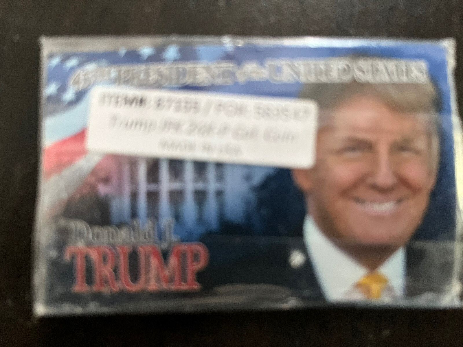 DONALD TRUMP 45th President 2016 OFFICIAL U.S. JFK Half Dollar Coin WHITE HOUSE