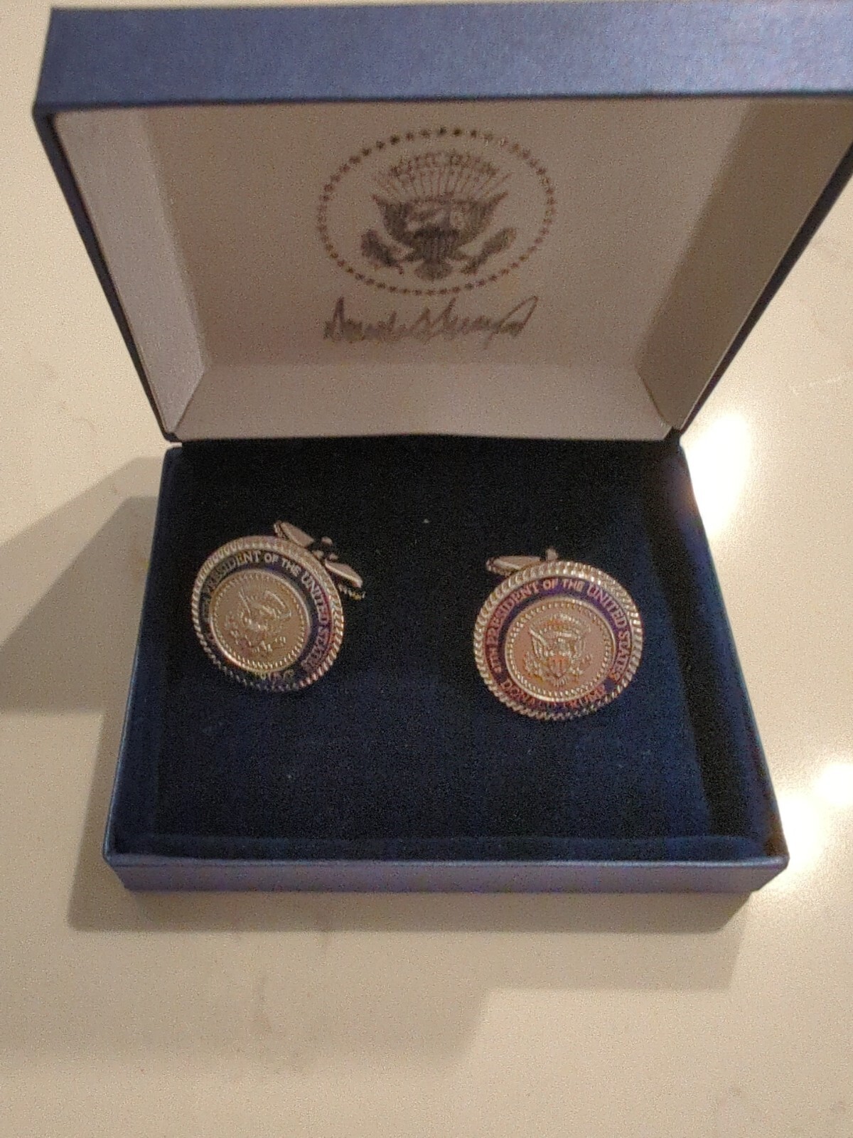 47th President Donald Trump Cufflinks – 2025 Exceptional Quality