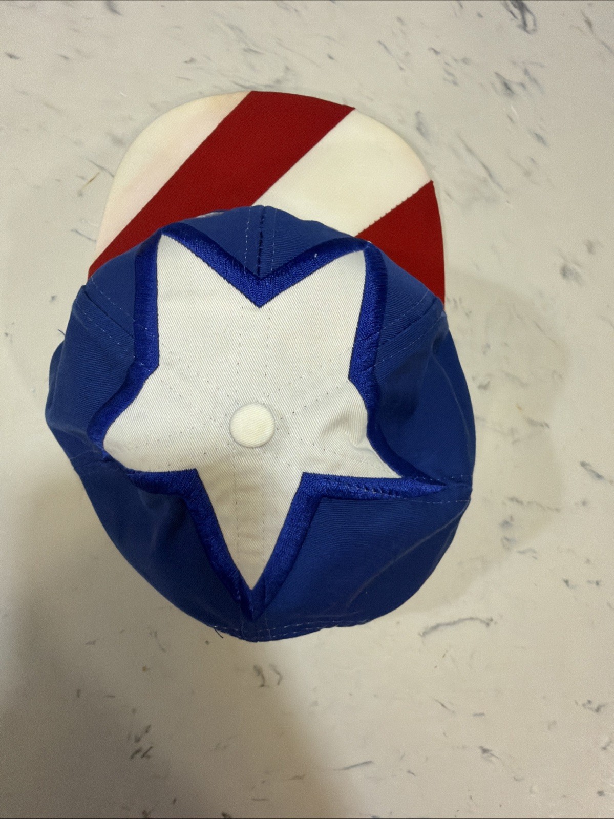 VINTAGE Clinton Gore 1996 Campaign Election Hat -Red White Blue Star 90’s USA