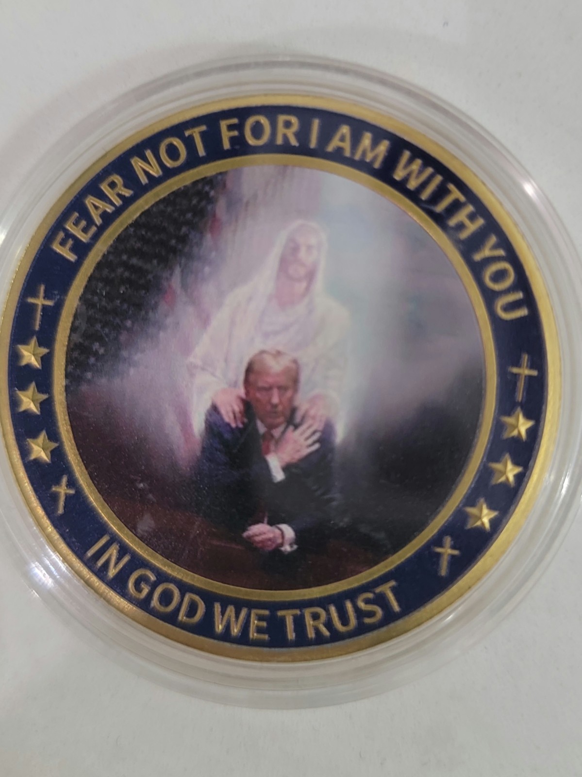 Trump Commemorative Coin, Fear Not For I Am With You